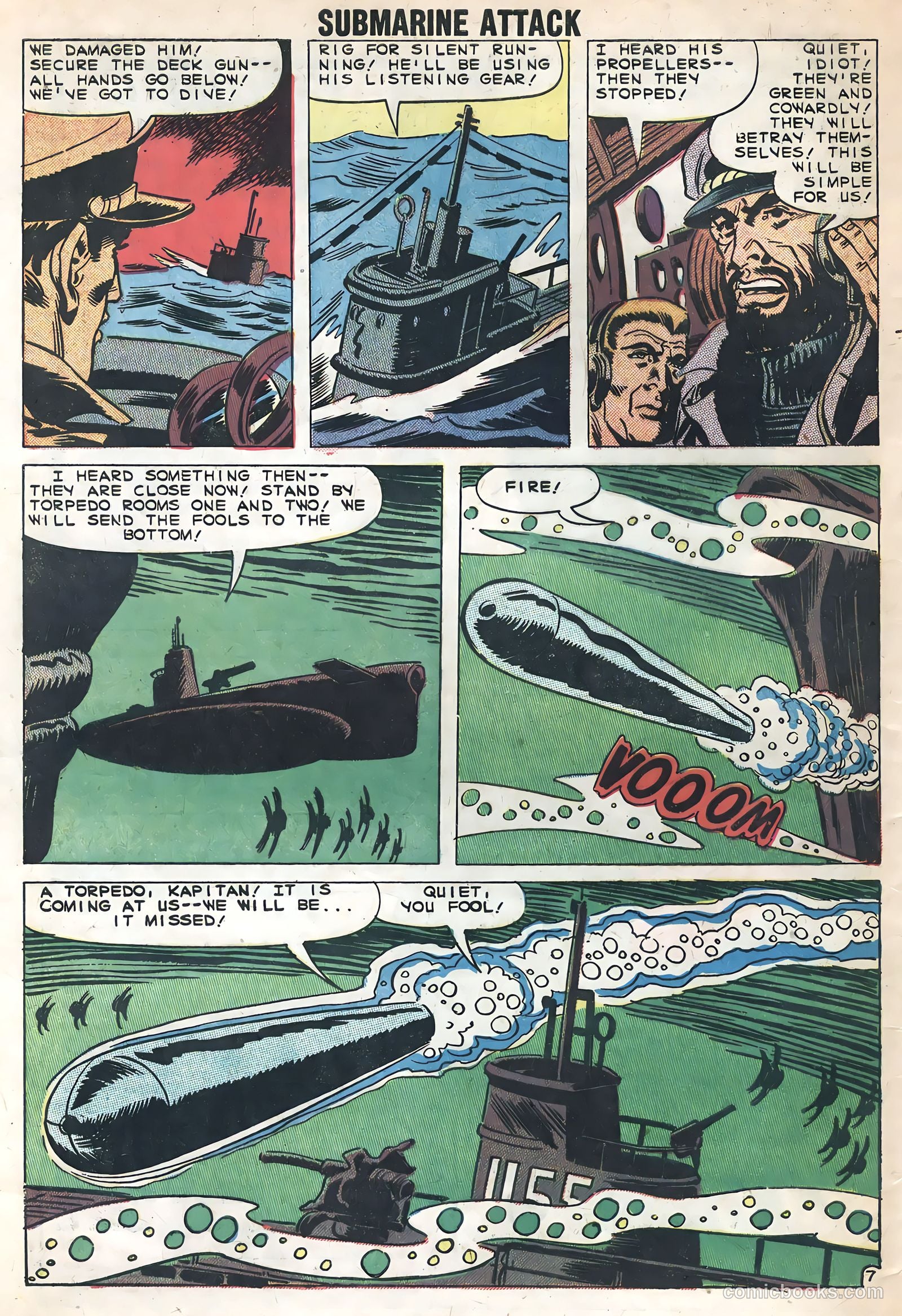 Submarine Attack #17 — page 32 of 36