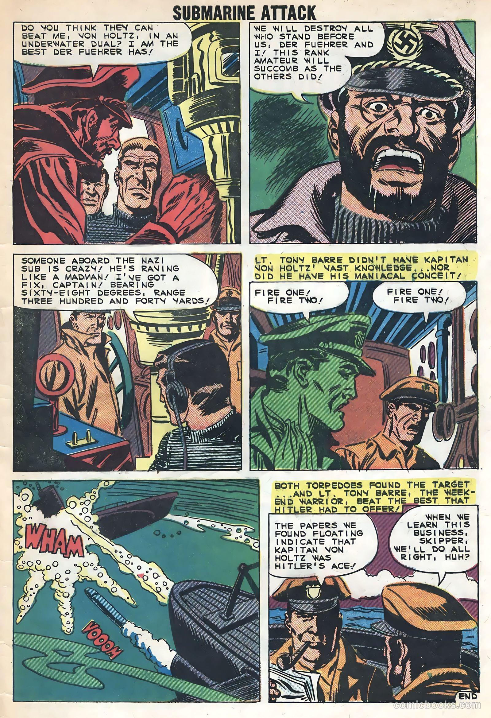 Submarine Attack #17 — page 33 of 36