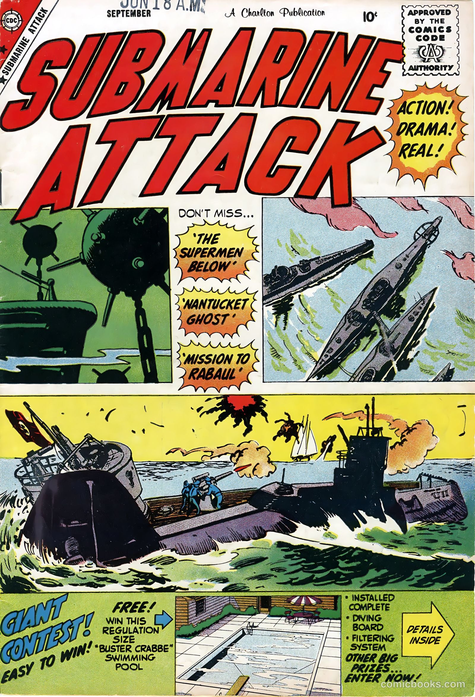Submarine Attack #18 — page 1 of 36