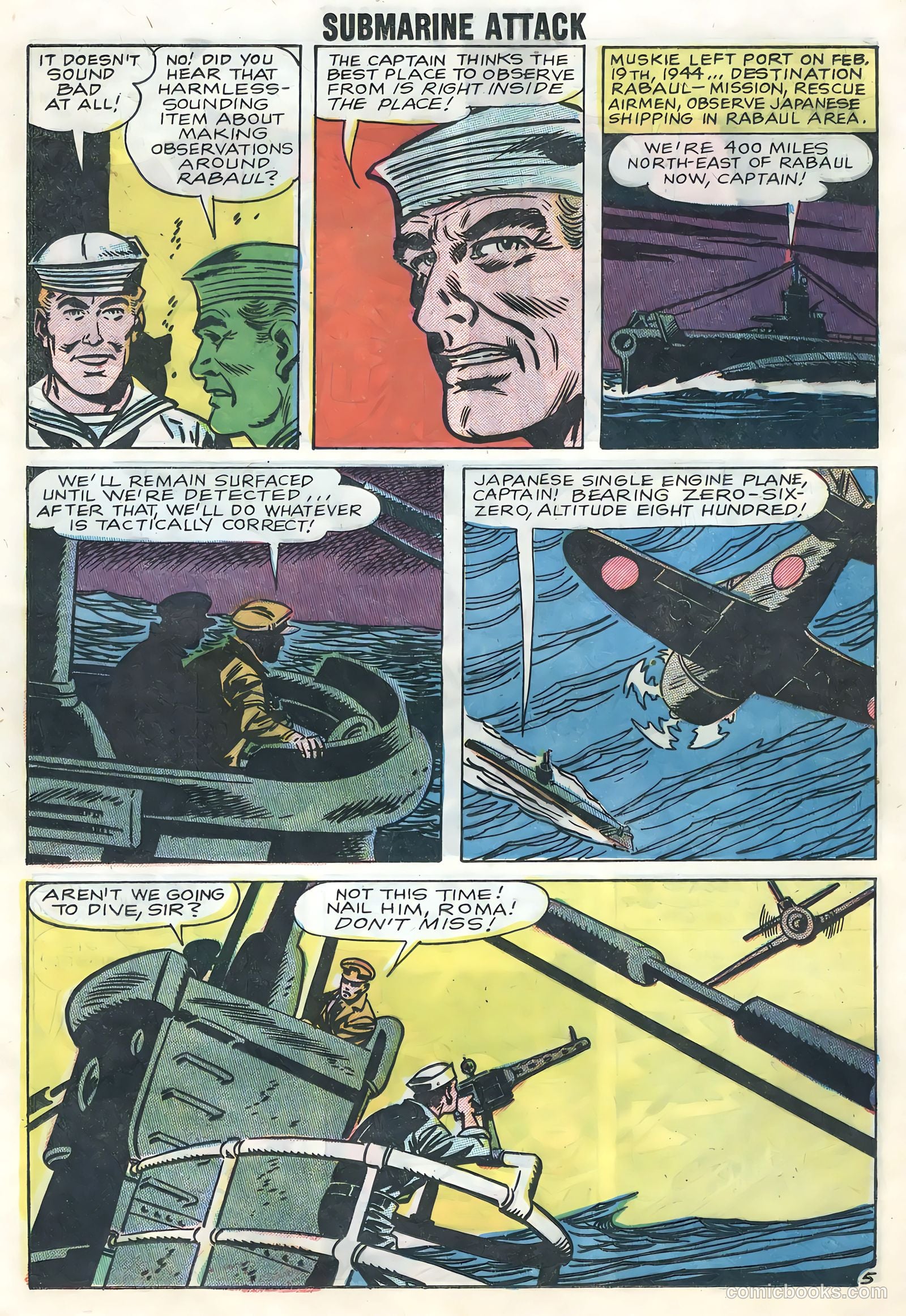 Submarine Attack #18 — page 20 of 36