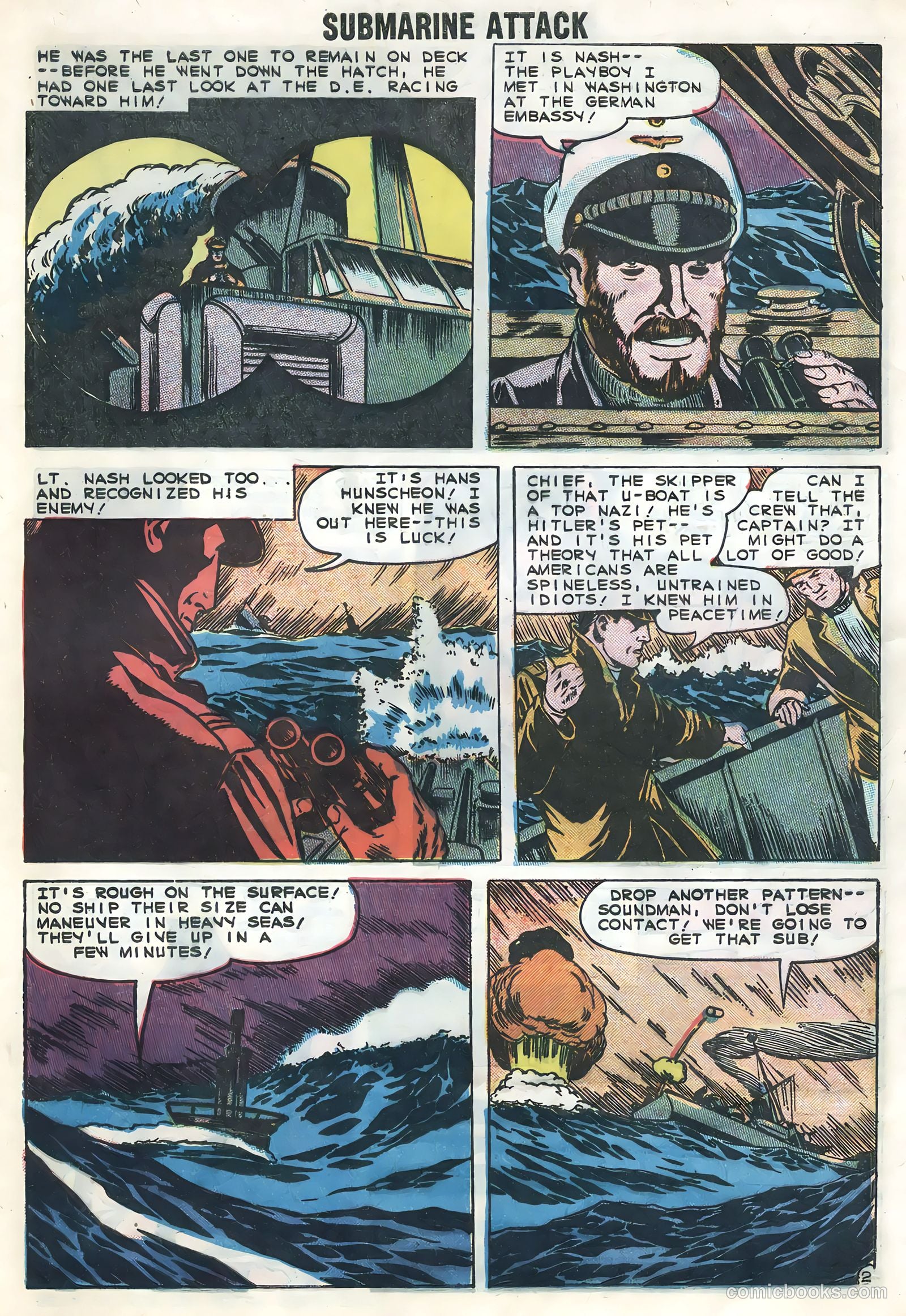 Submarine Attack #18 — page 29 of 36
