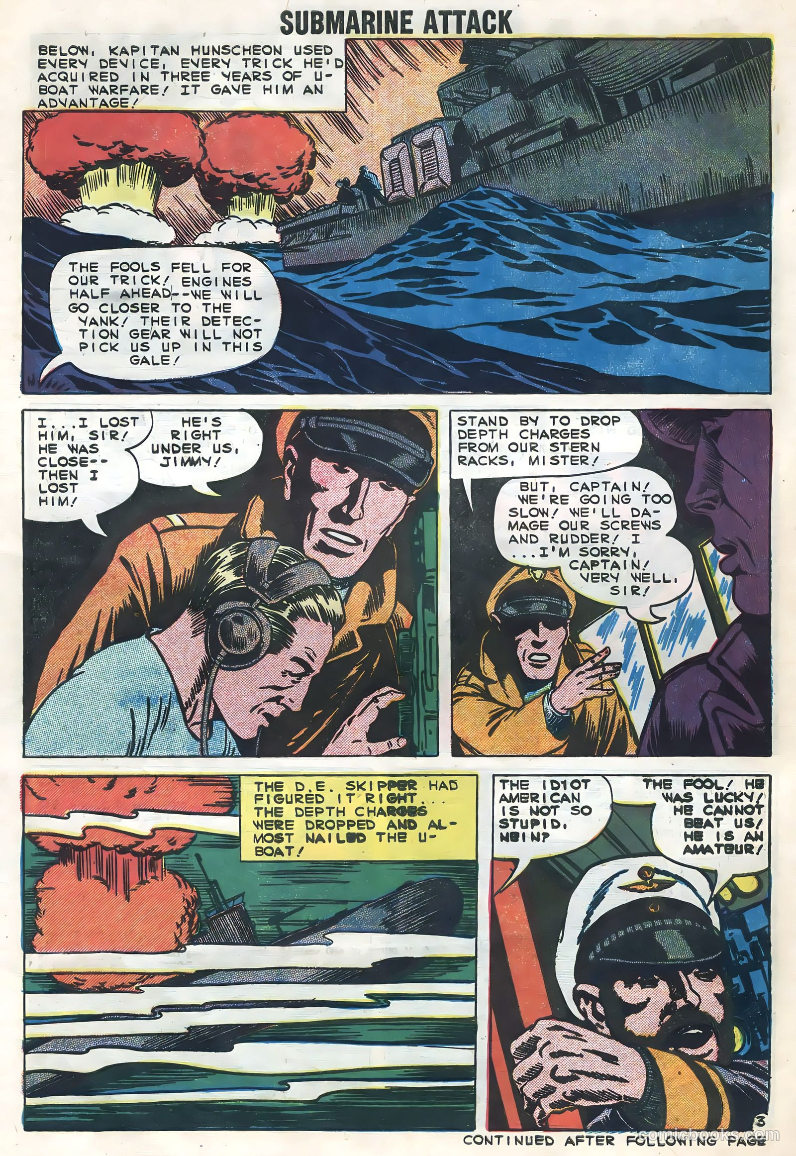 Submarine Attack #18 — page 30 of 36