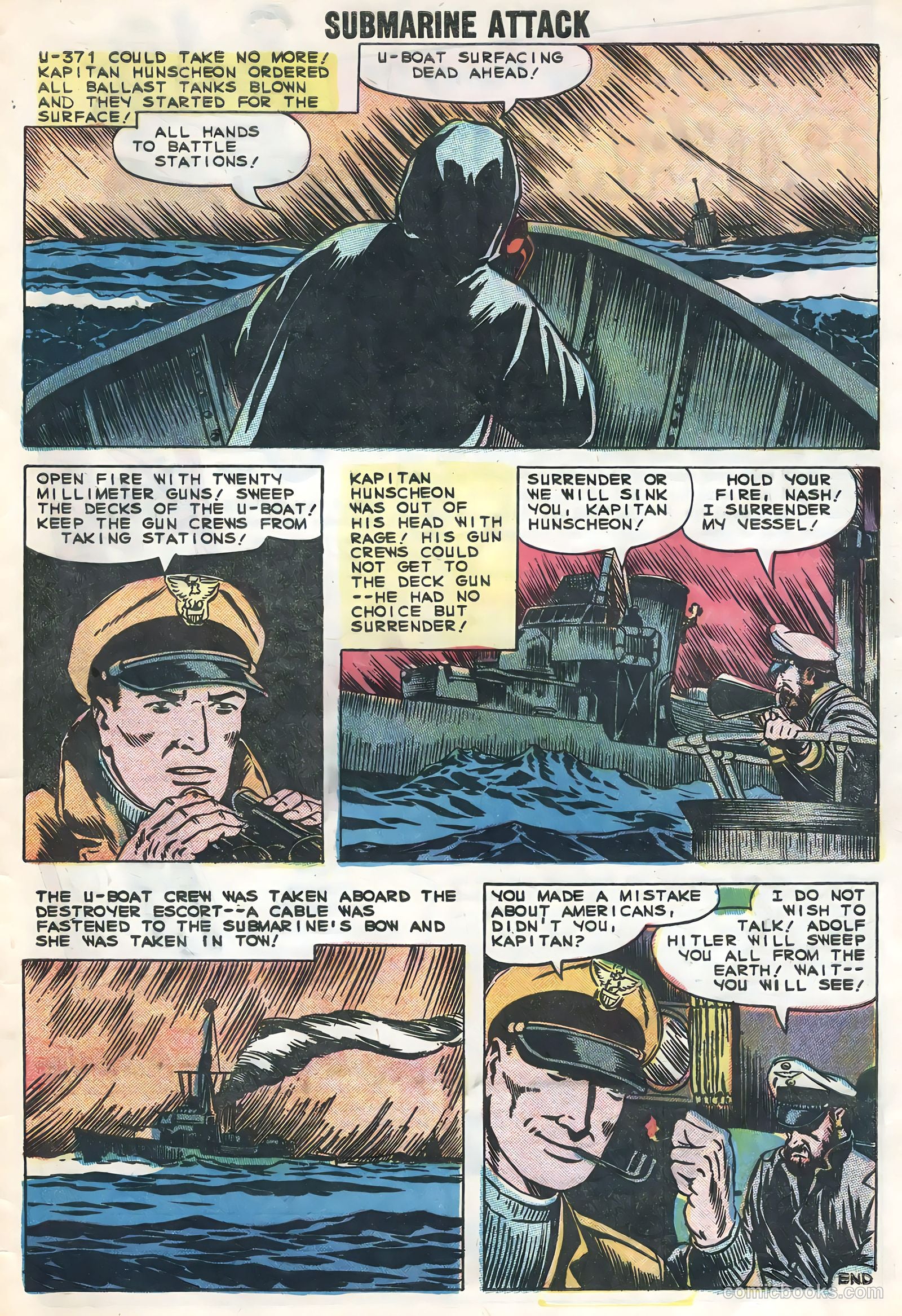 Submarine Attack #18 — page 33 of 36