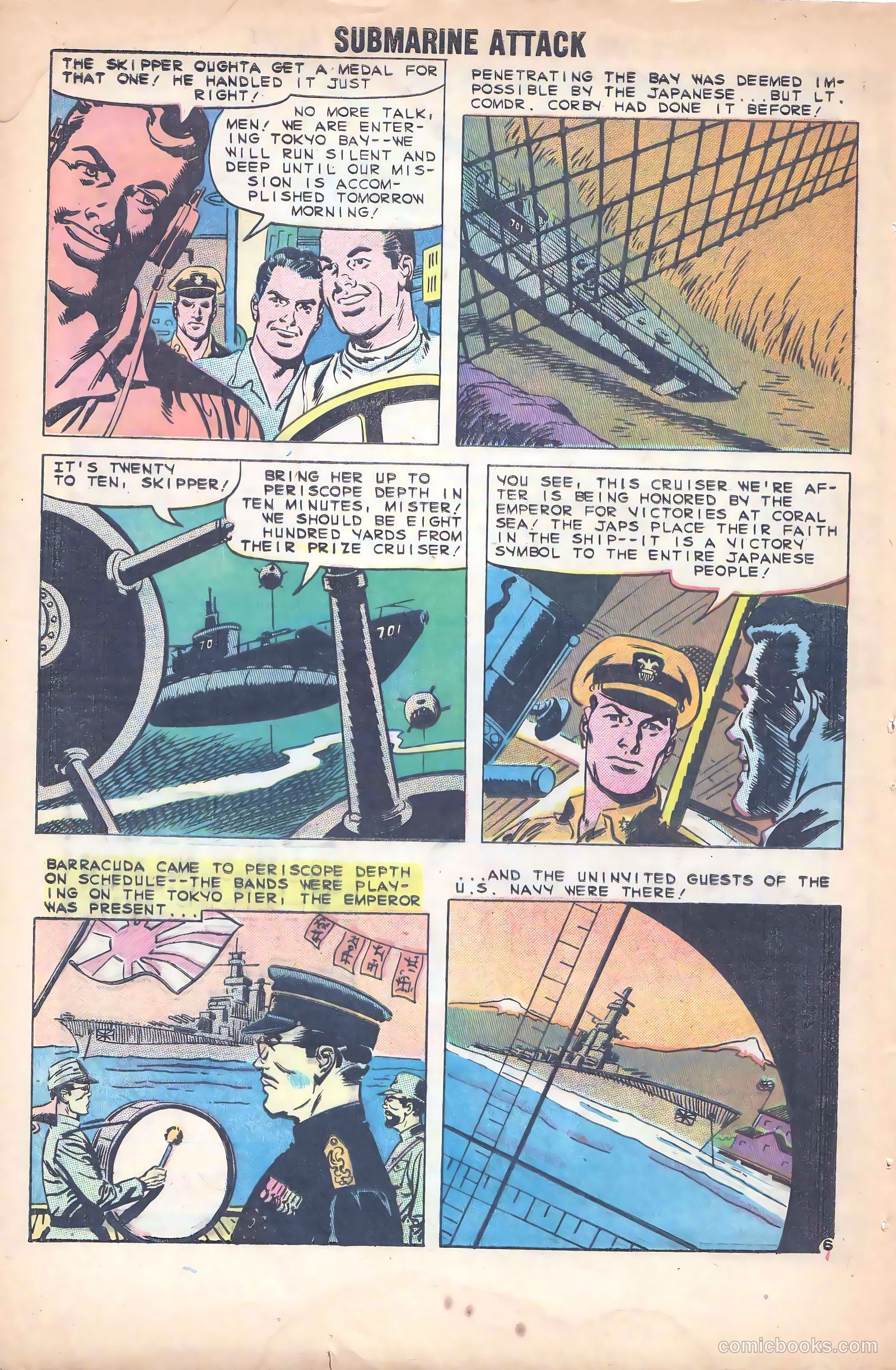 Submarine Attack #19 — page 32 of 37