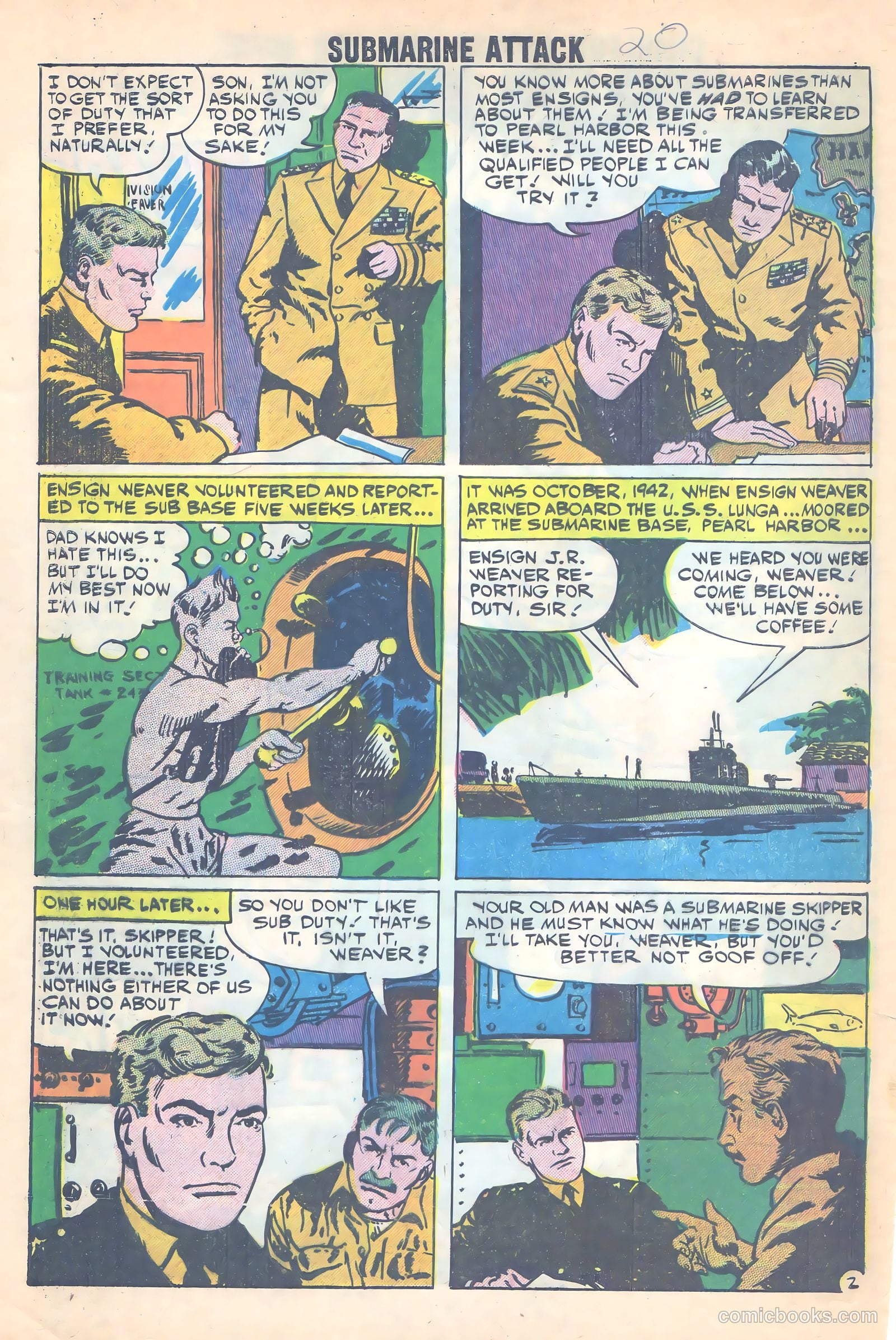Submarine Attack #20 — page 5 of 37