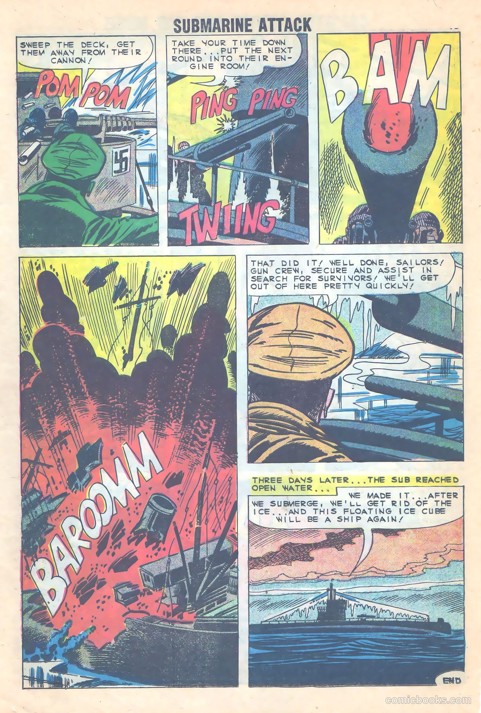 Submarine Attack #20 — page 19 of 37