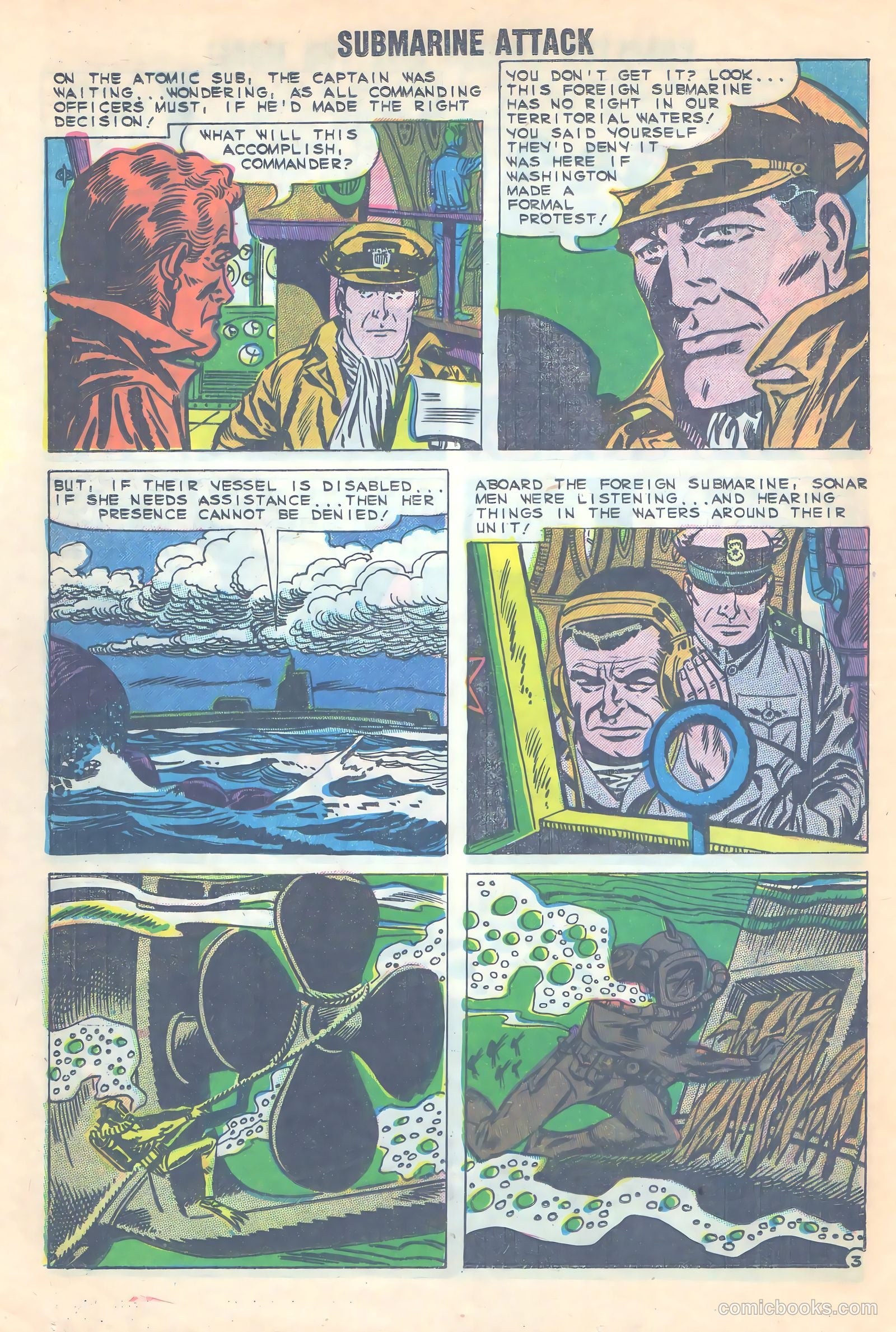Submarine Attack #20 — page 25 of 37