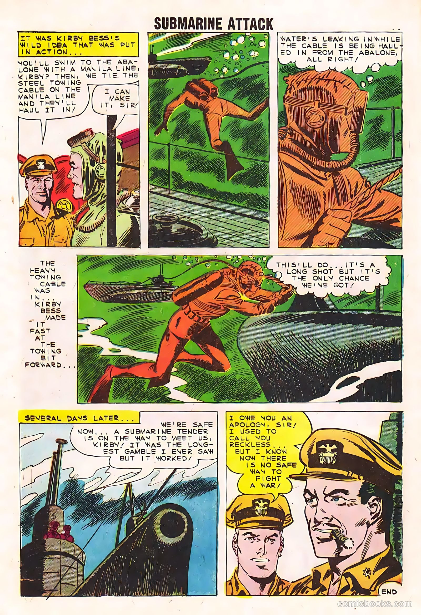 Submarine Attack #21 — page 20 of 36
