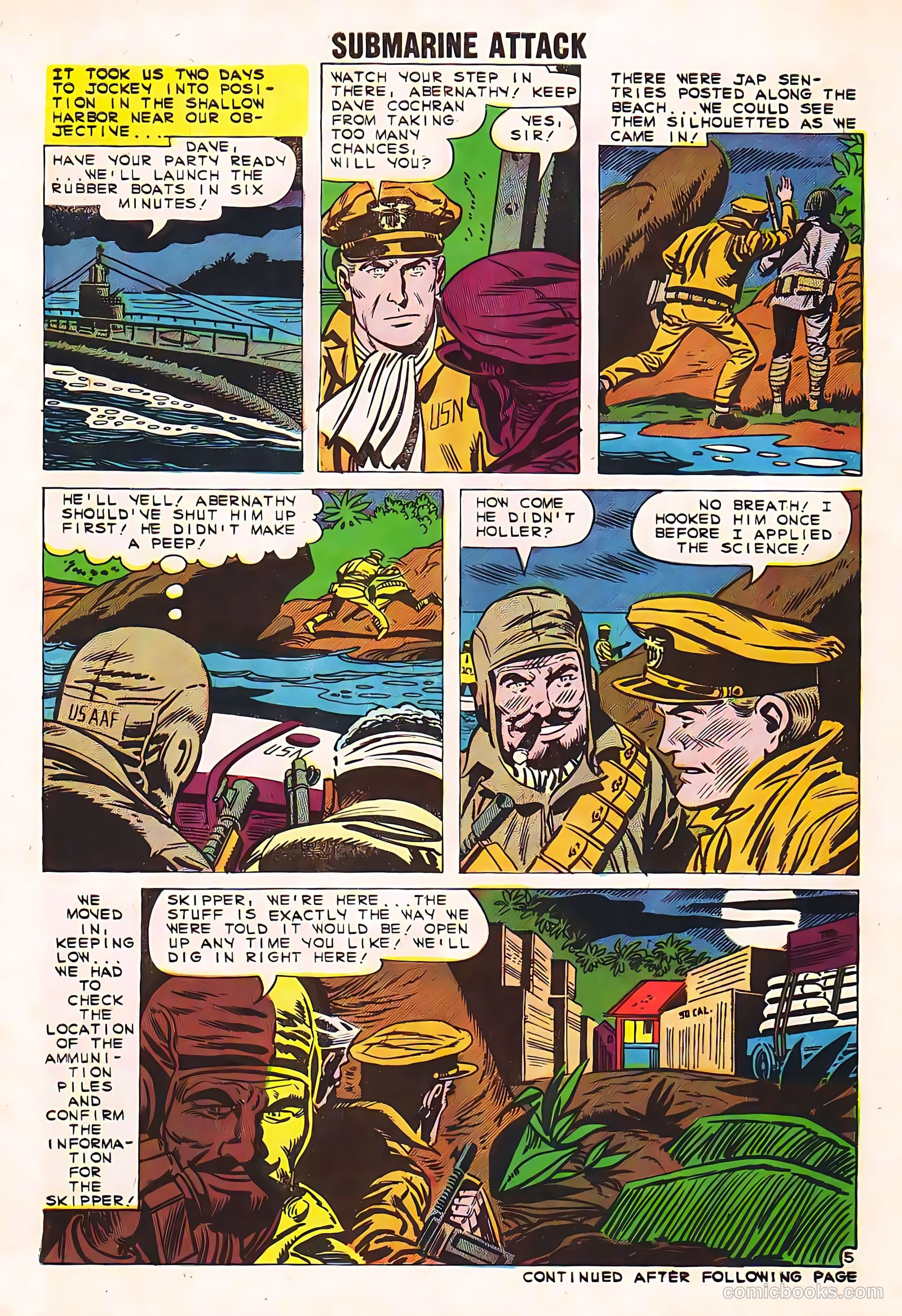 Submarine Attack #21 — page 30 of 36