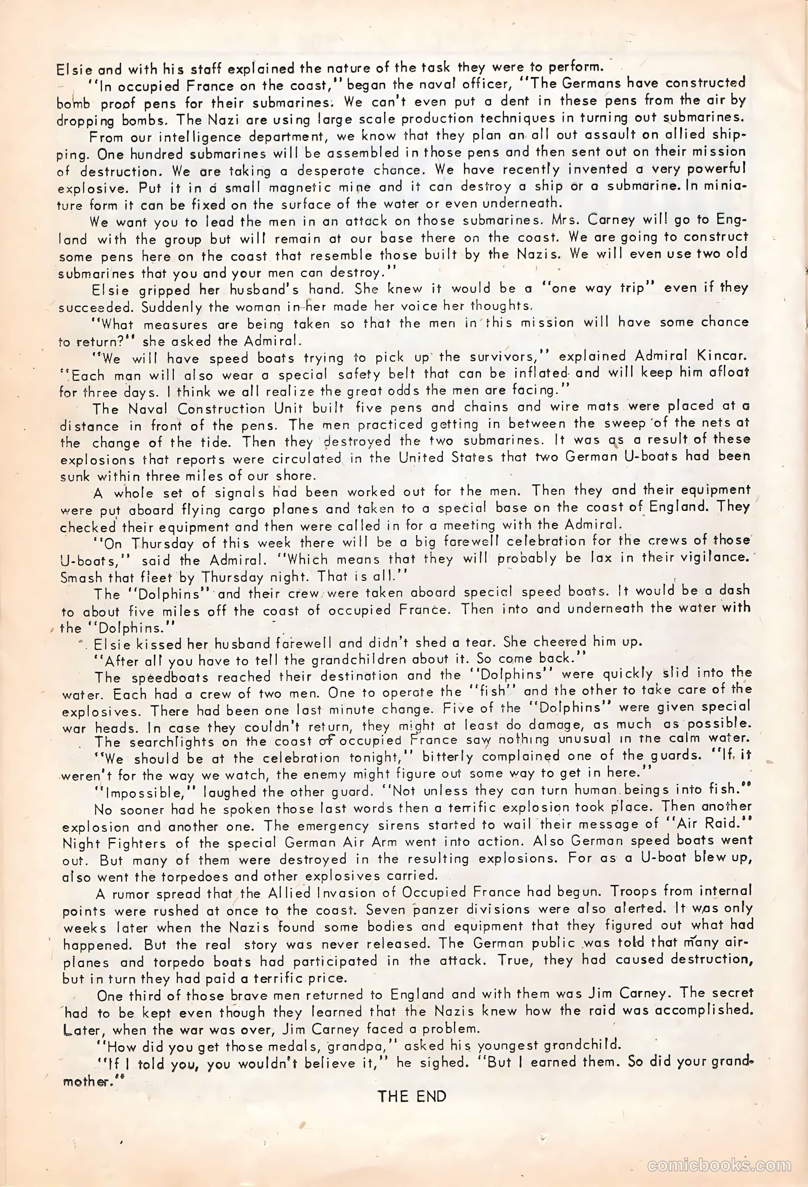 Submarine Attack #23 — page 24 of 36