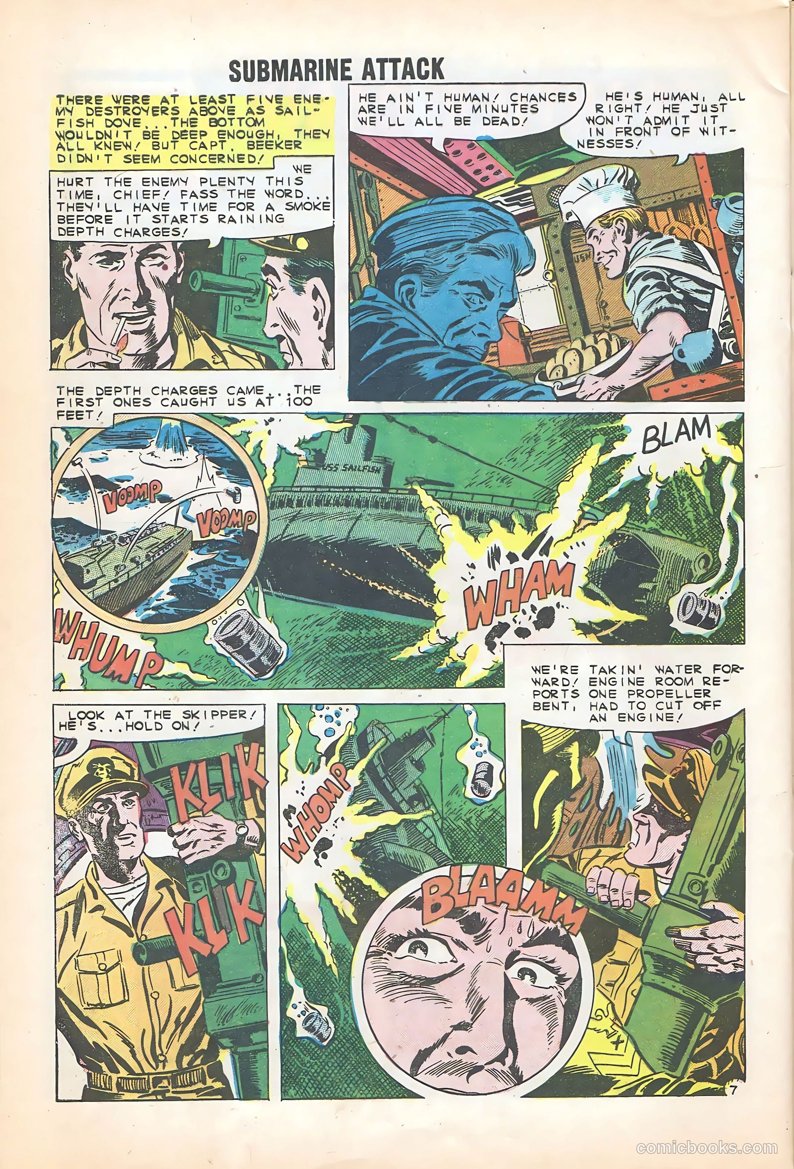 Submarine Attack #23 — page 32 of 36