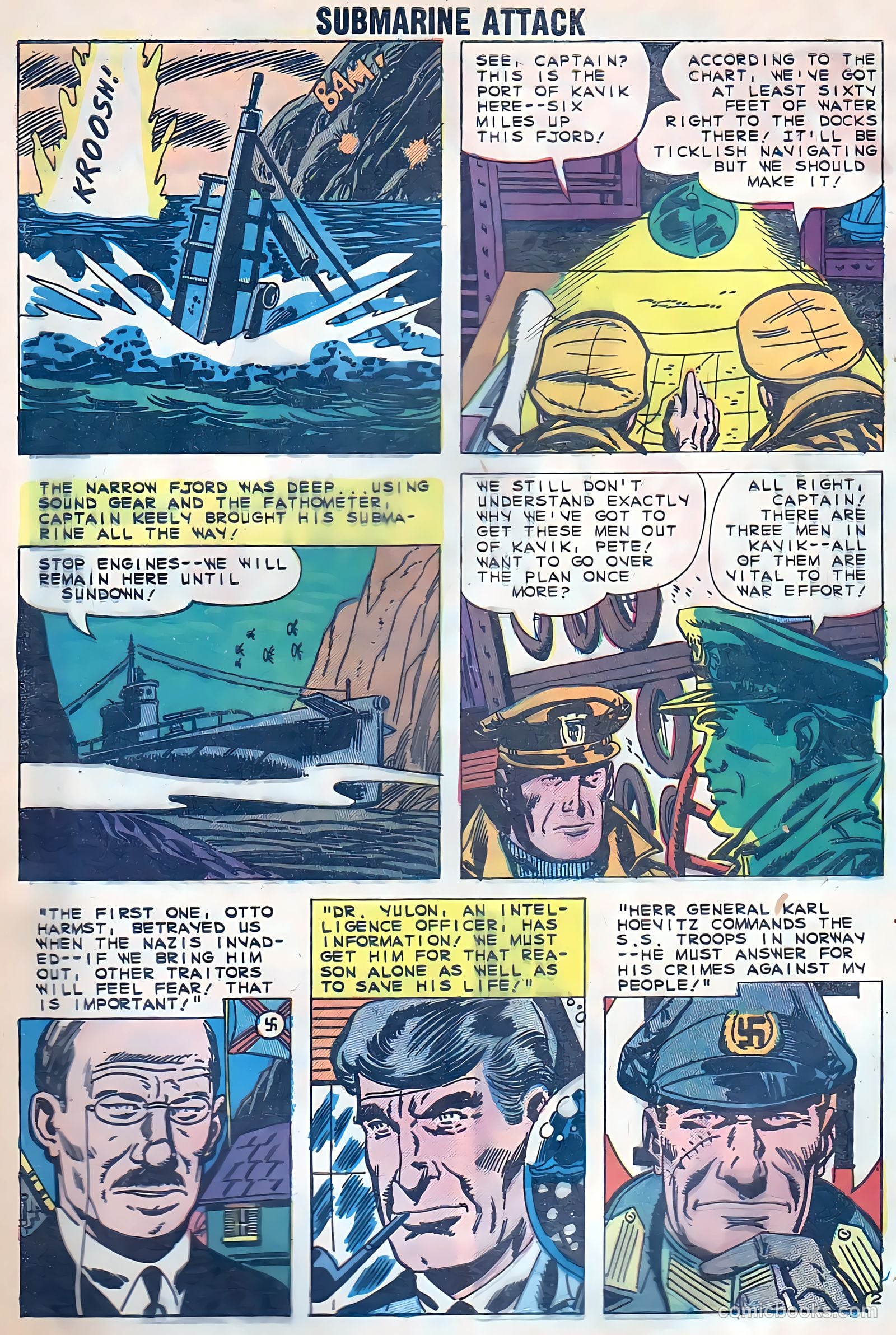Submarine Attack #24 — page 28 of 36
