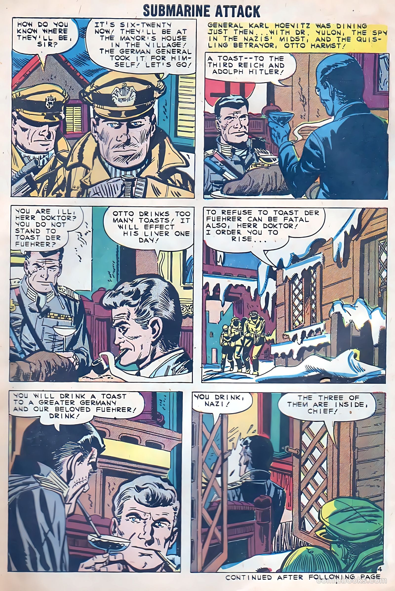 Submarine Attack #24 — page 30 of 36