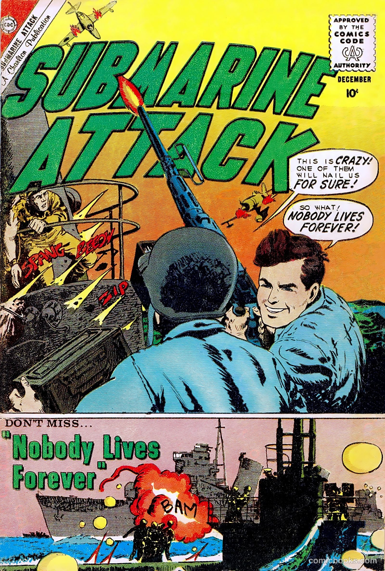 Submarine Attack #25 — page 1 of 36