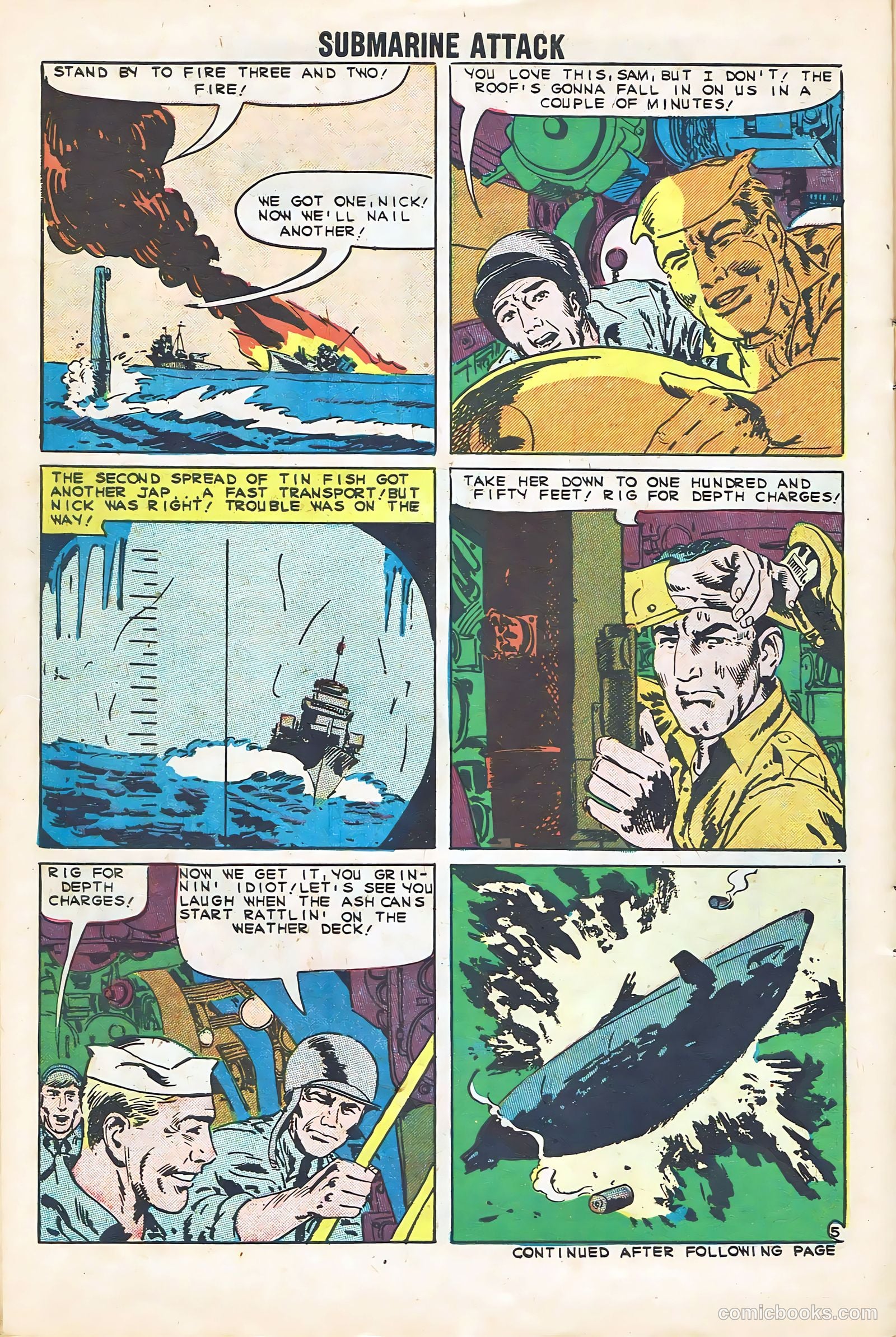 Submarine Attack #25 — page 30 of 36