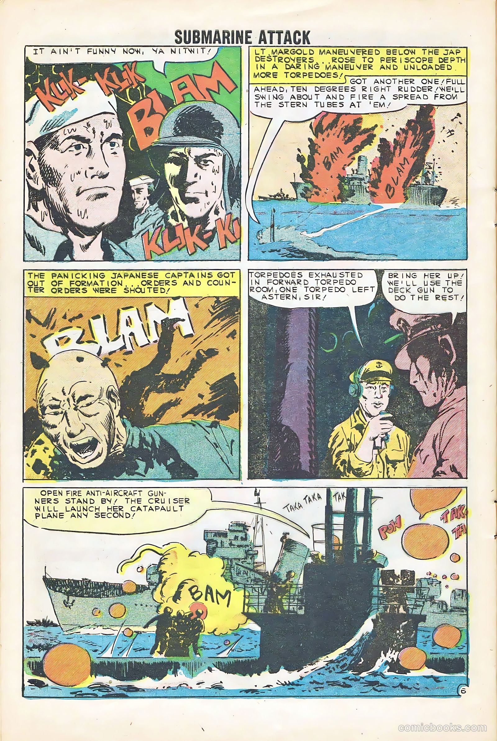 Submarine Attack #25 — page 32 of 36