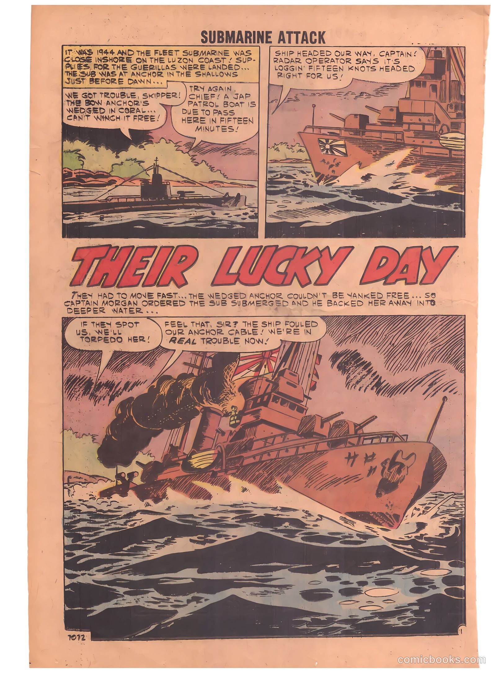 Submarine Attack #26 — page 16 of 36