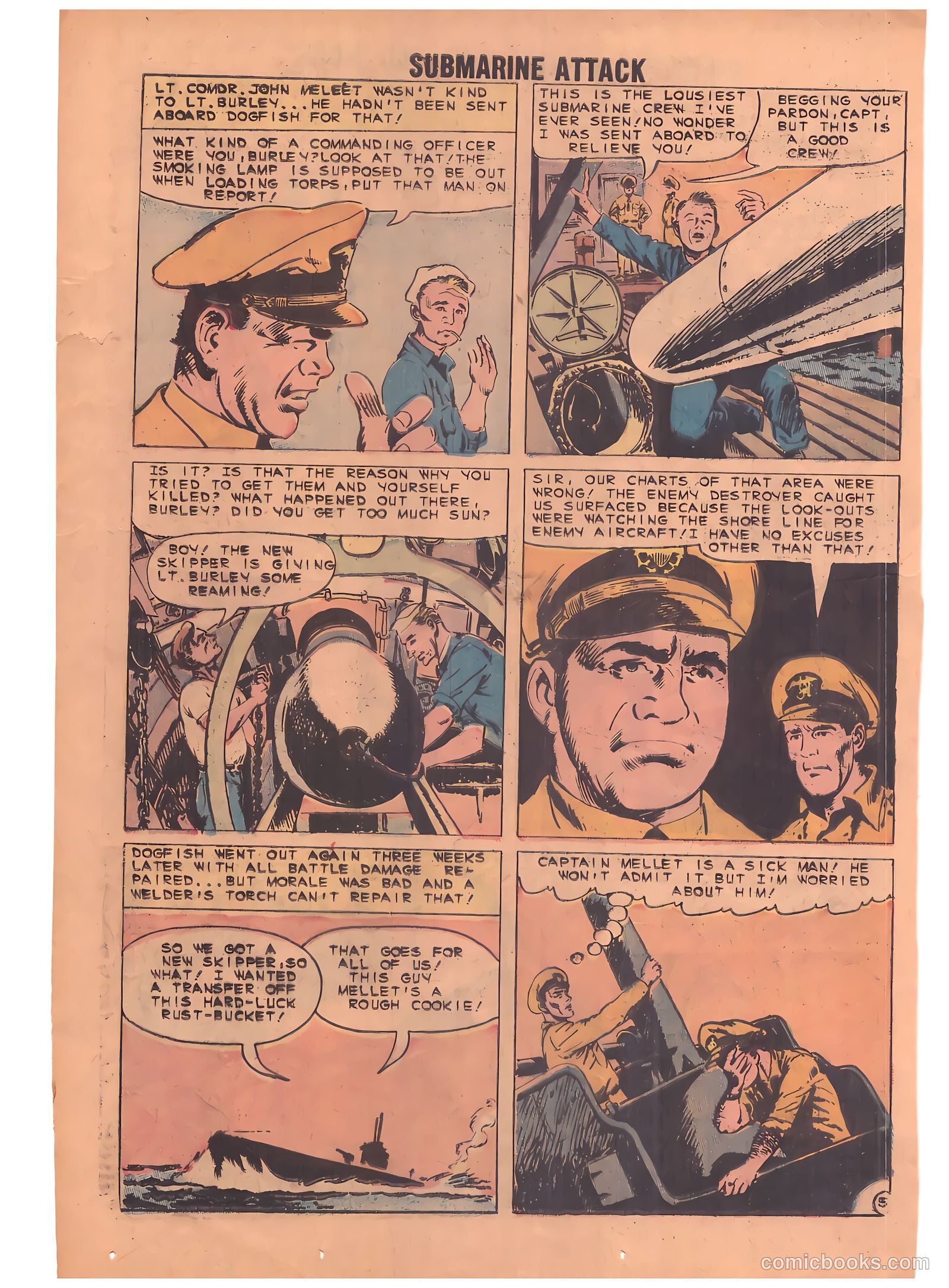 Submarine Attack #26 — page 24 of 36