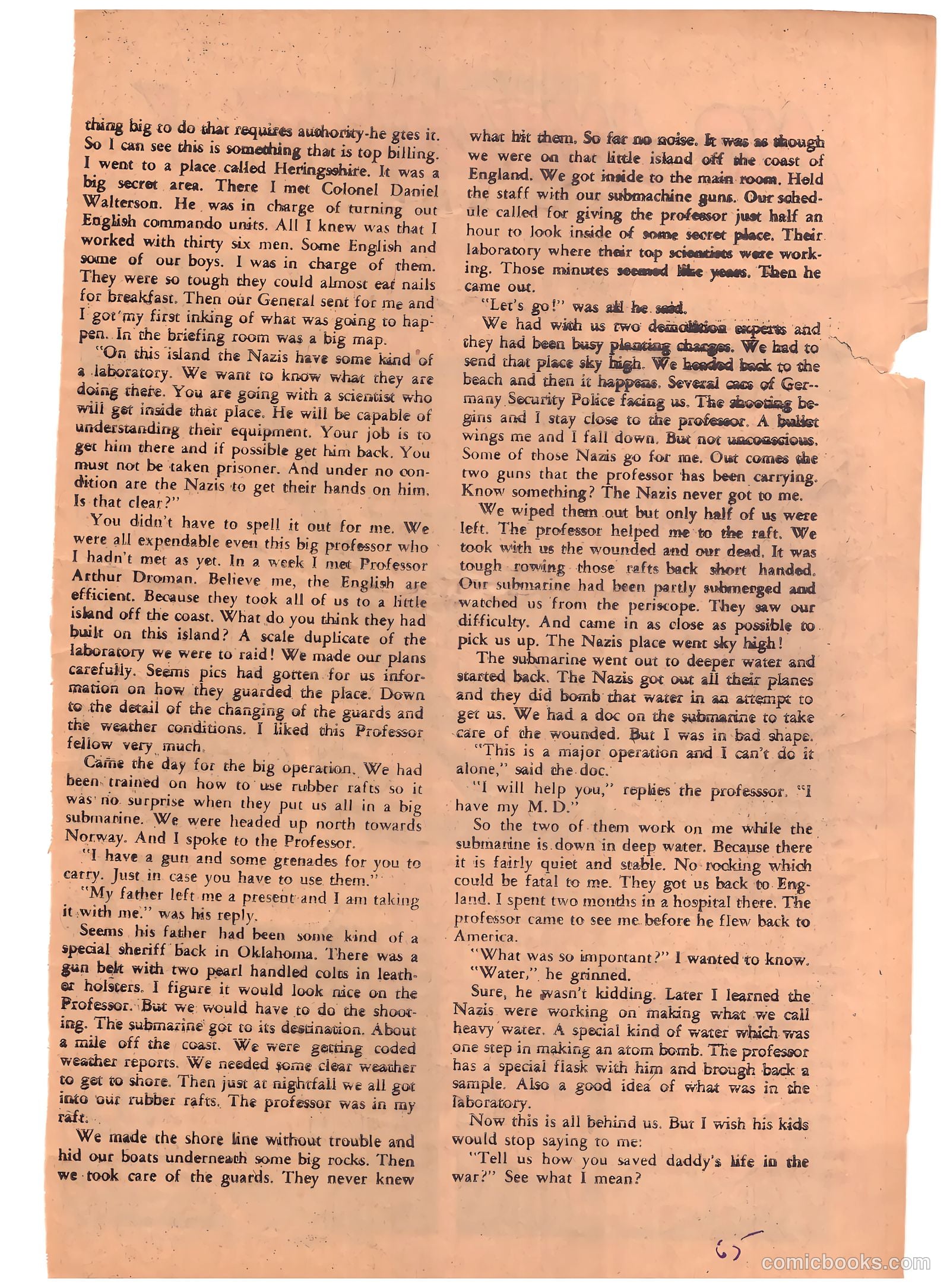 Submarine Attack #26 — page 29 of 36