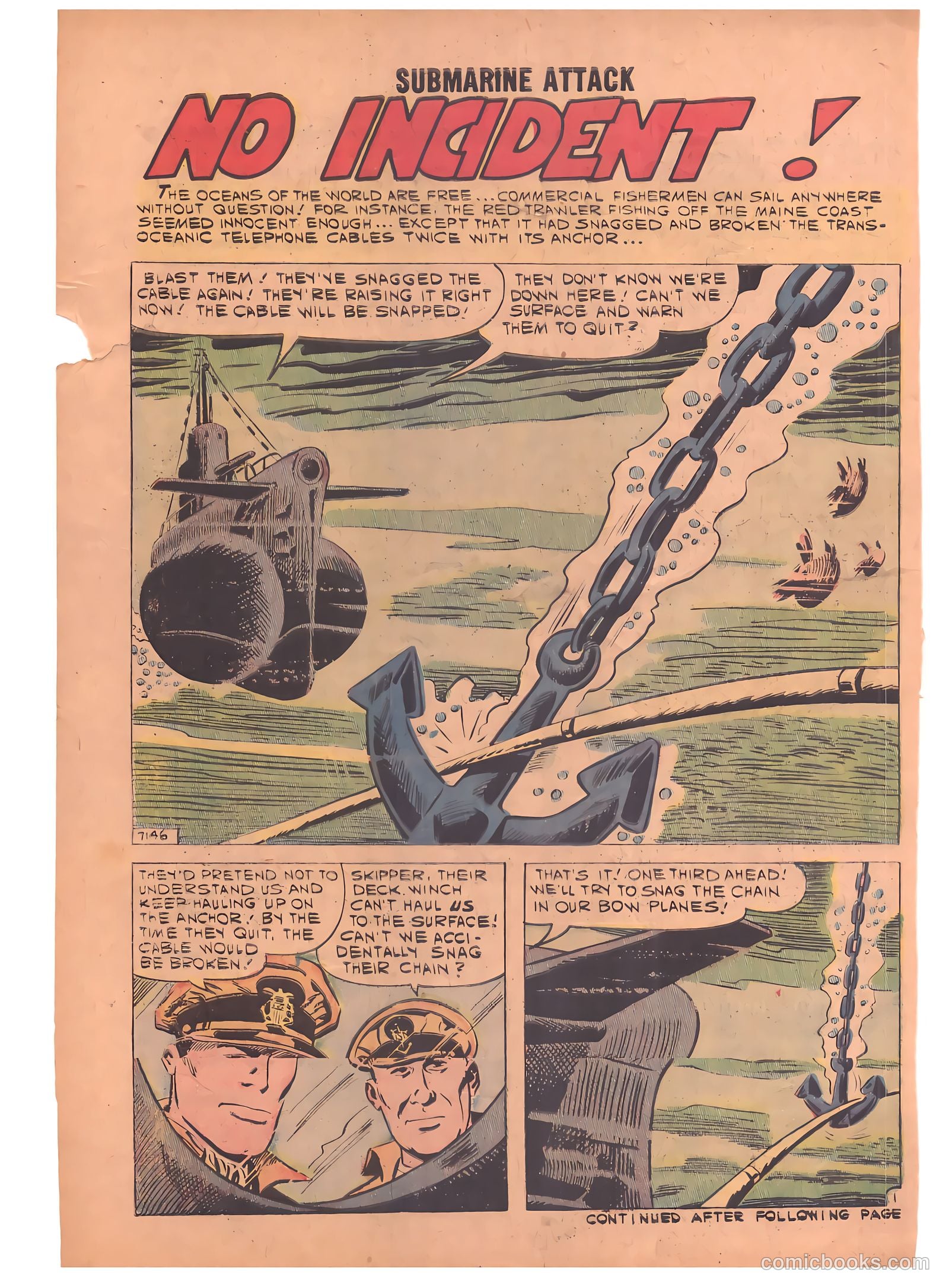 Submarine Attack #26 — page 30 of 36