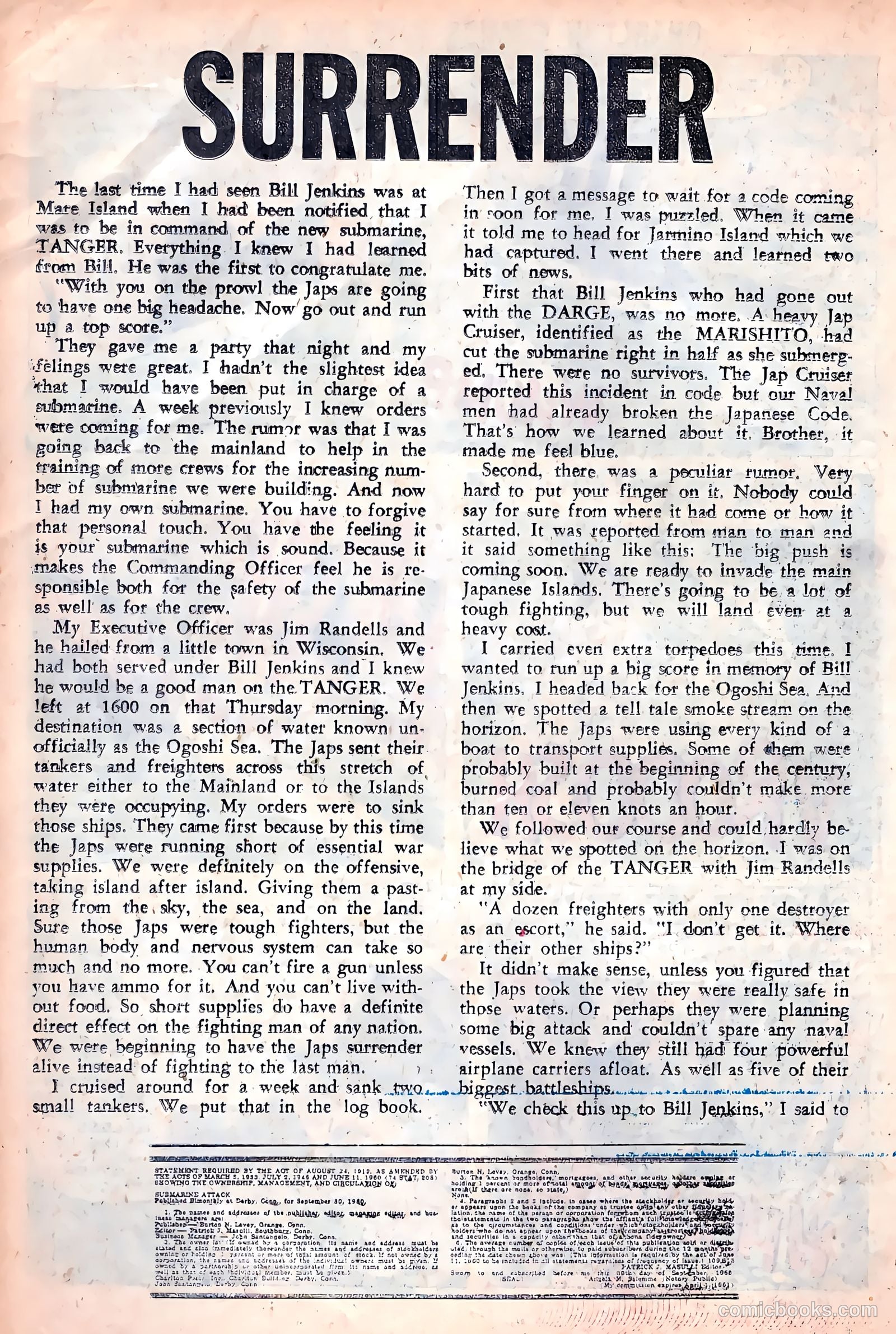 Submarine Attack #27 — page 18 of 35