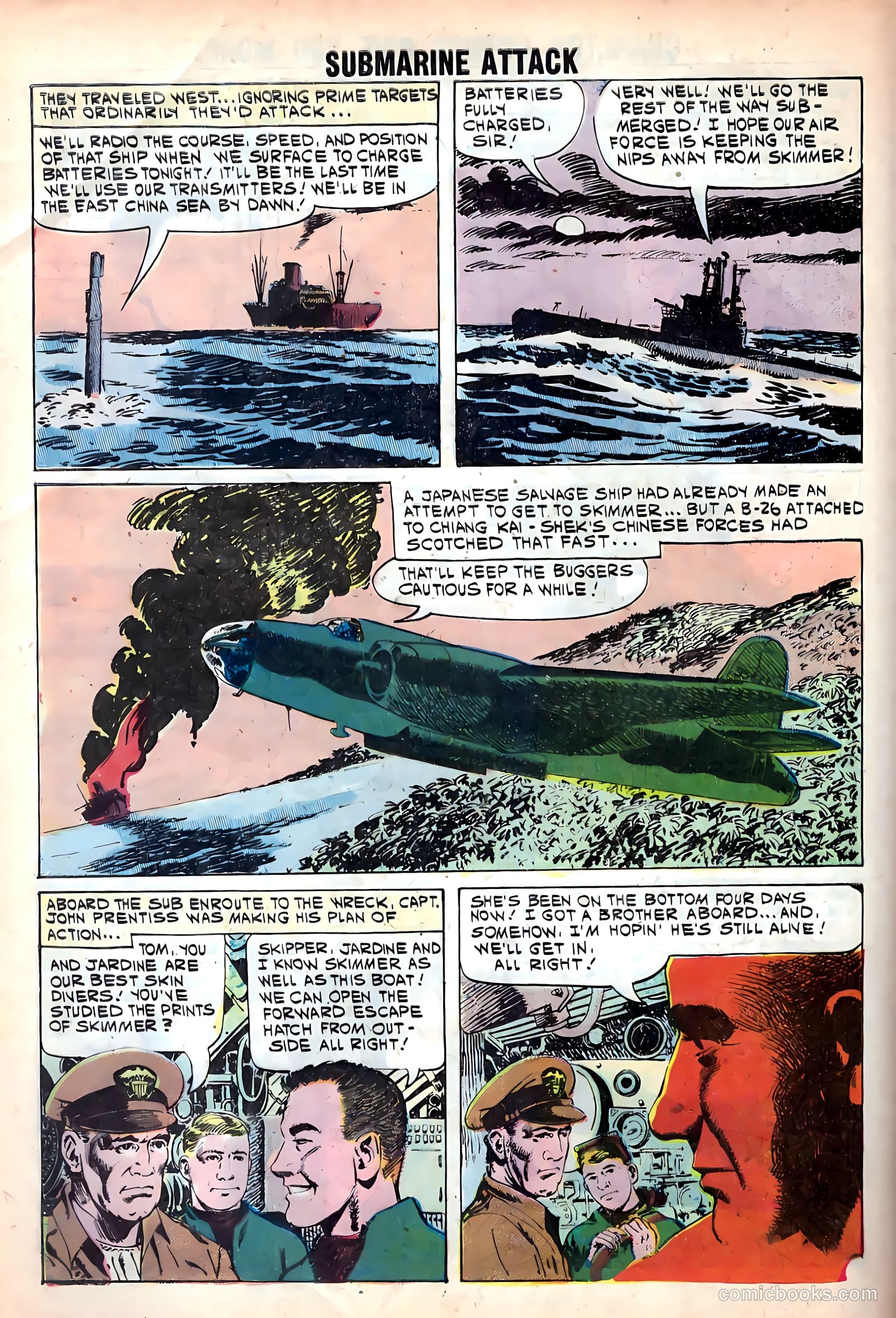 Submarine Attack #27 — page 28 of 35