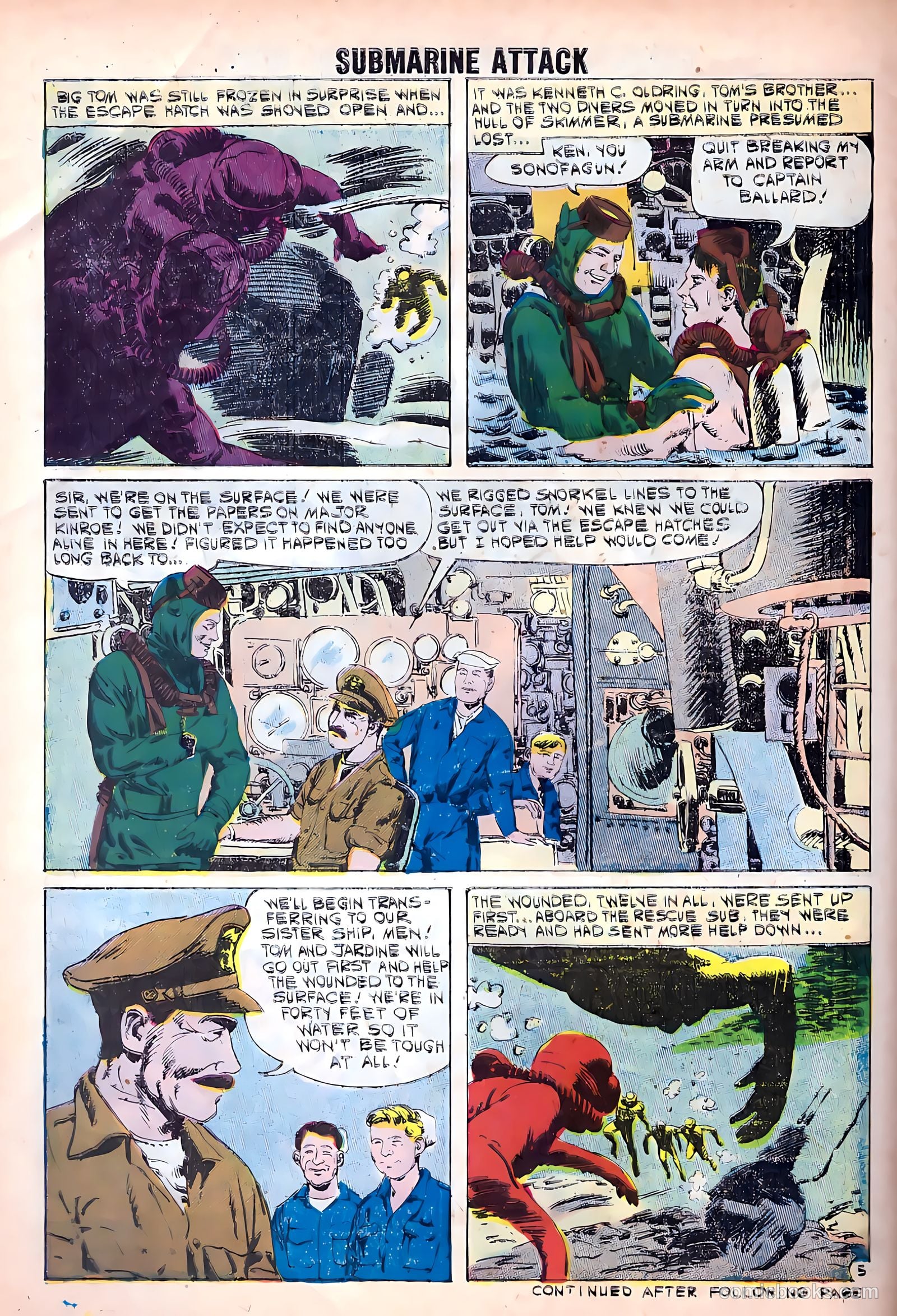 Submarine Attack #27 — page 30 of 35