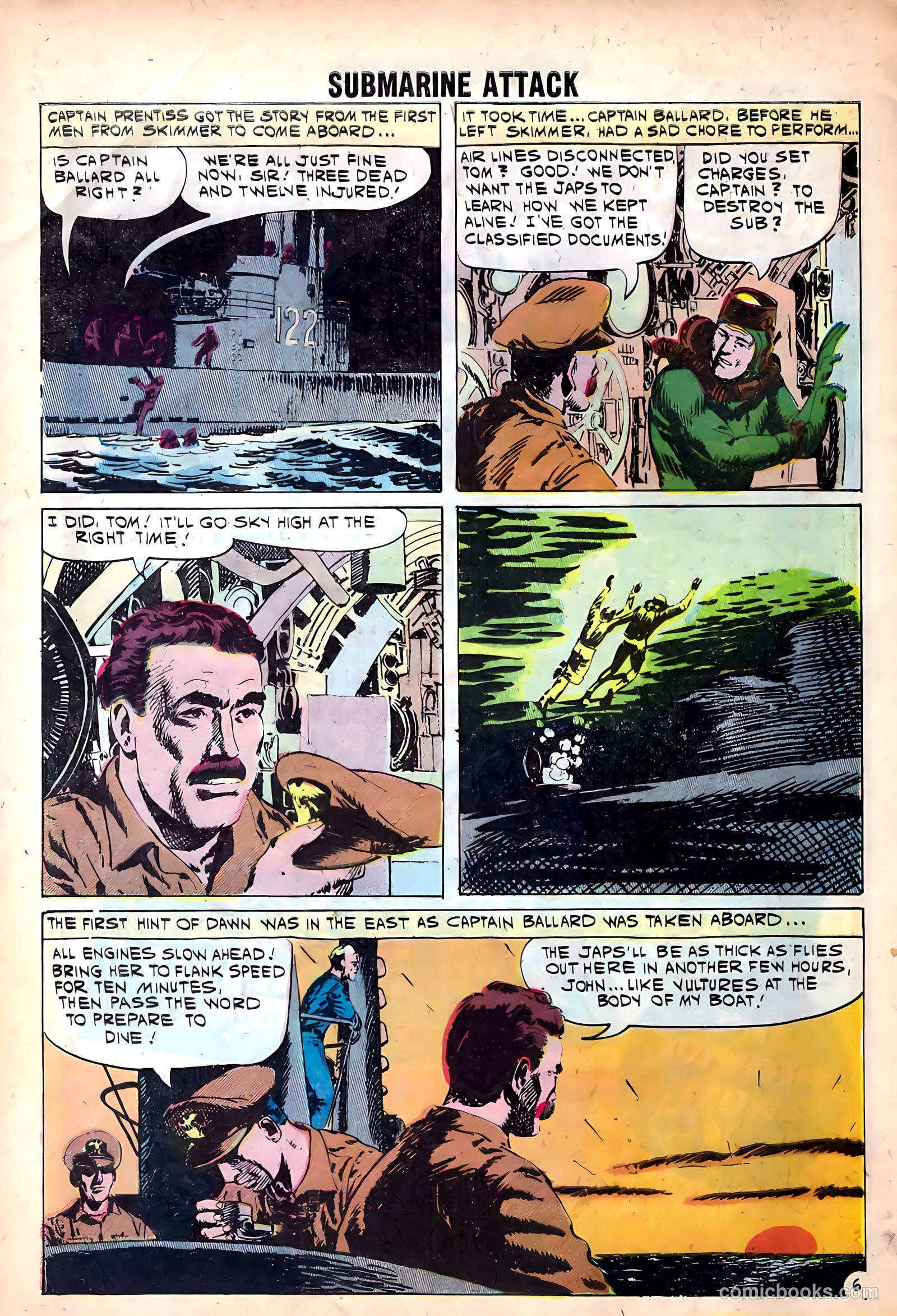 Submarine Attack #27 — page 32 of 35