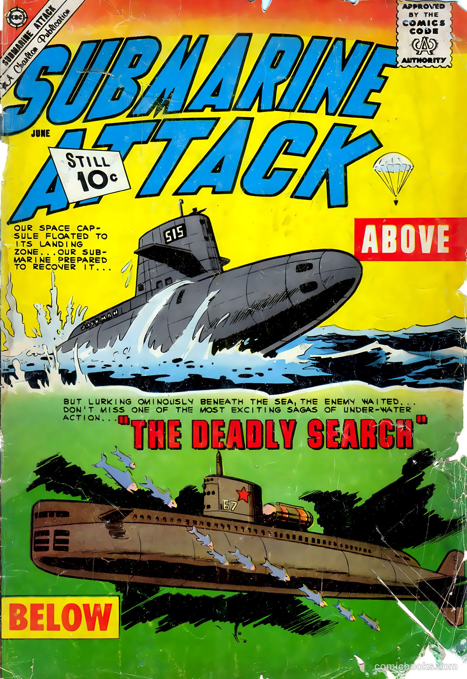 Submarine Attack #28 — page 1 of 36