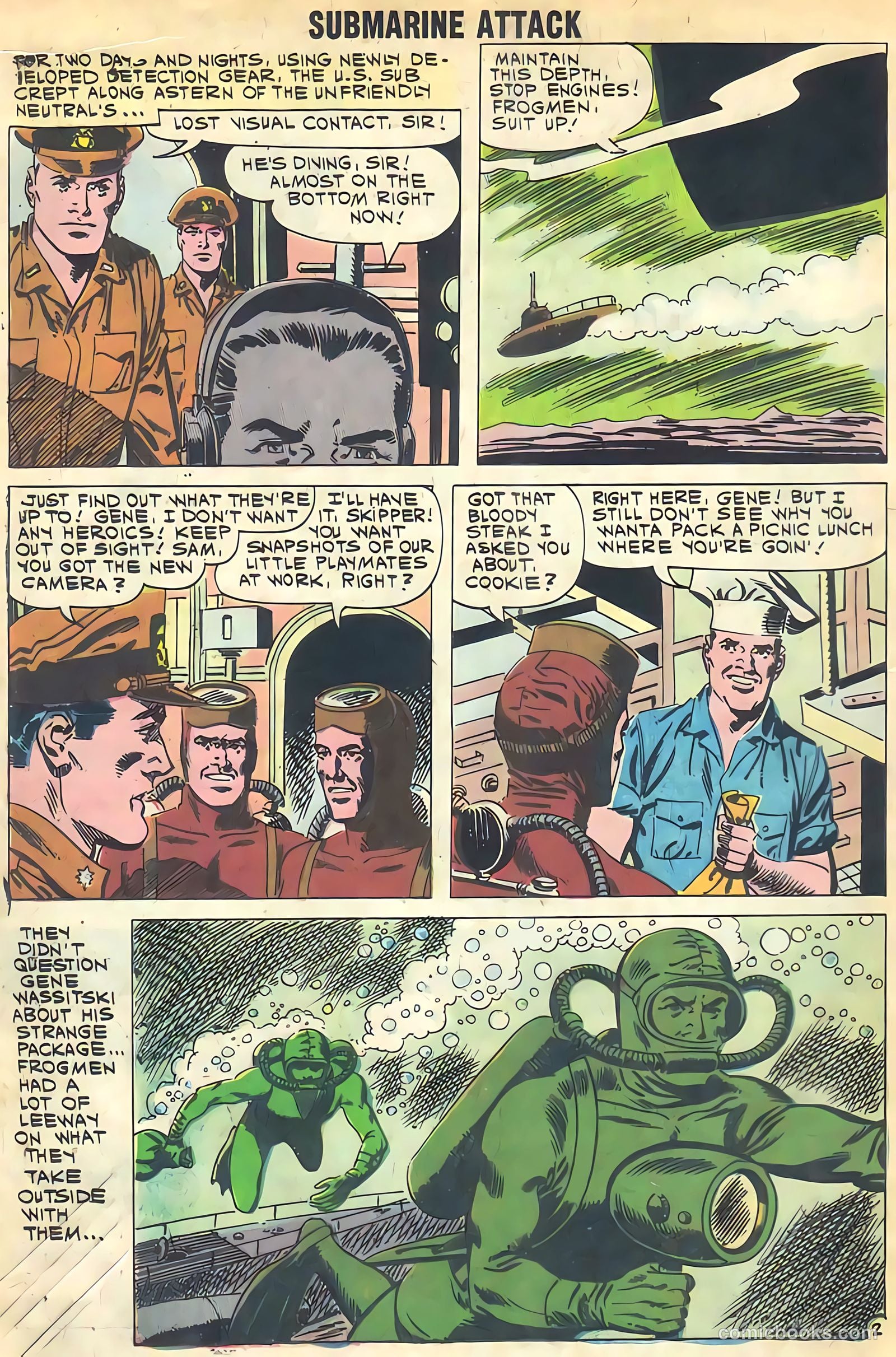 Submarine Attack #28 — page 16 of 36