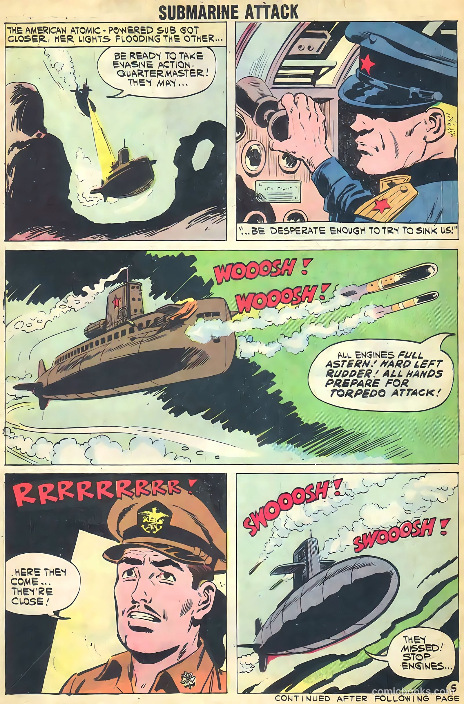 Submarine Attack #28 — page 30 of 36