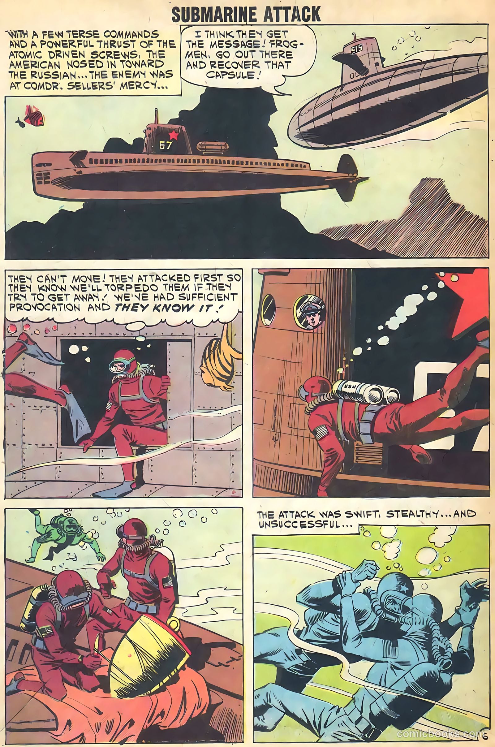 Submarine Attack #28 — page 32 of 36