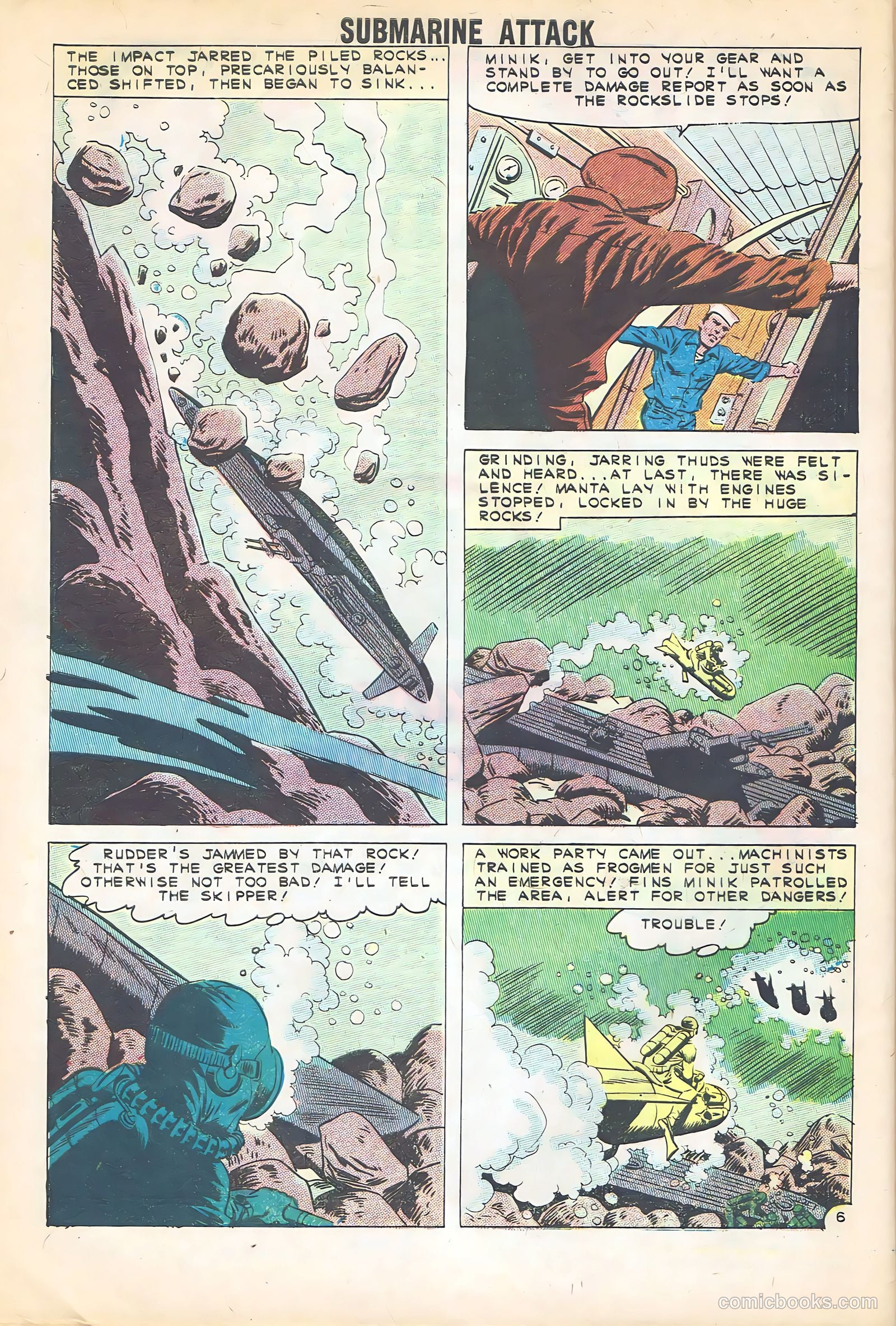 Submarine Attack #29 — page 32 of 36