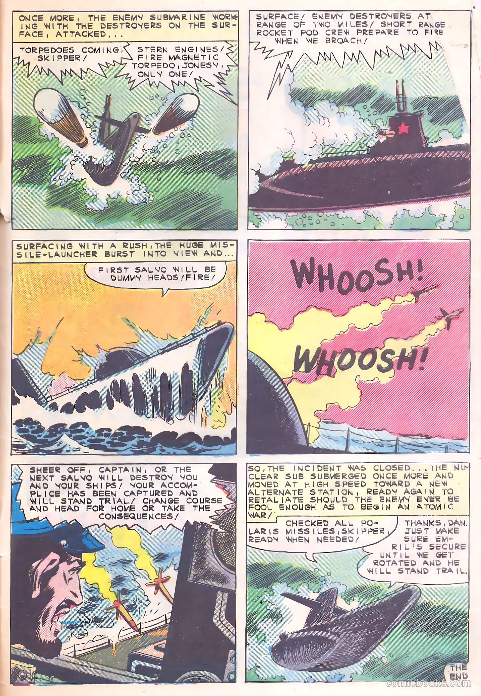 Submarine Attack #30 — page 33 of 36