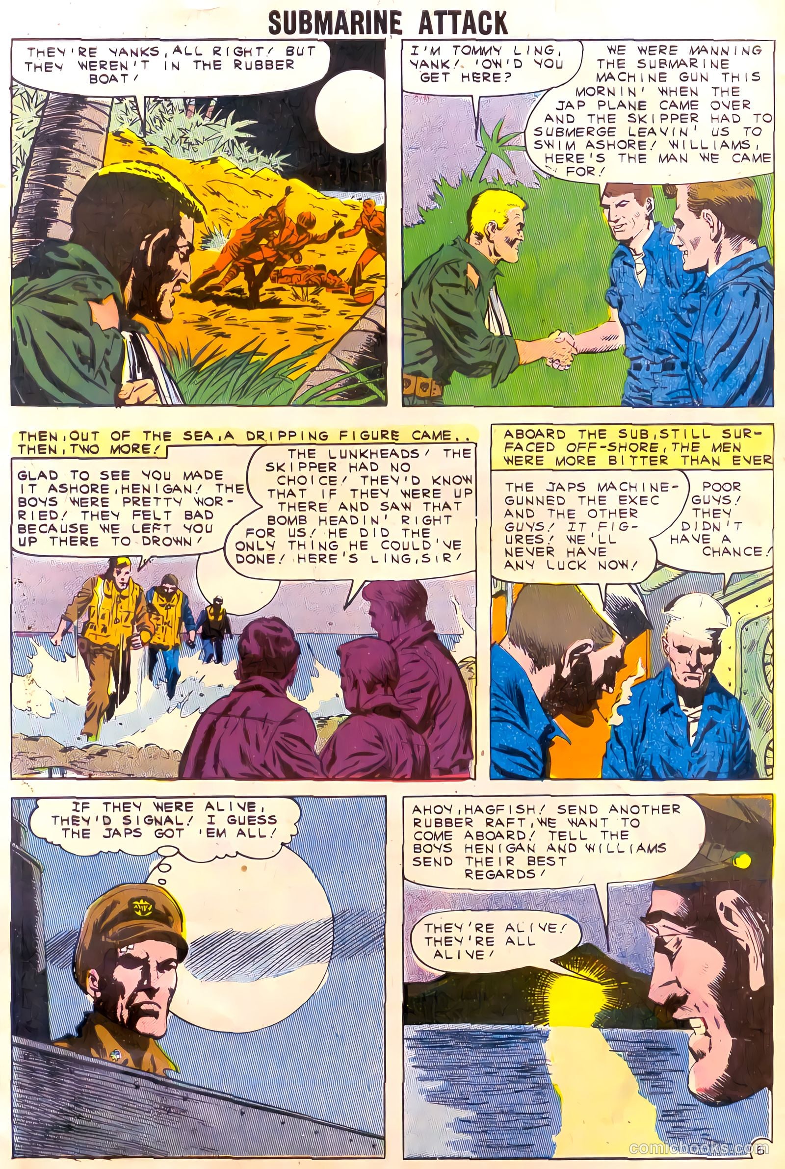 Submarine Attack #31 — page 32 of 36