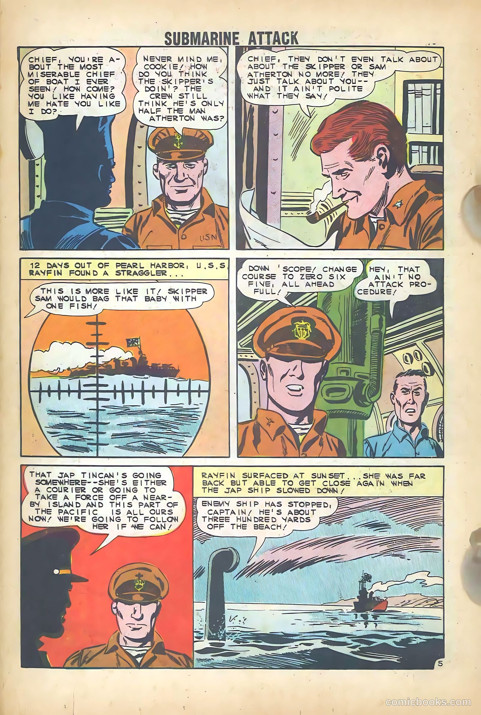 Submarine Attack #33 — page 18 of 36