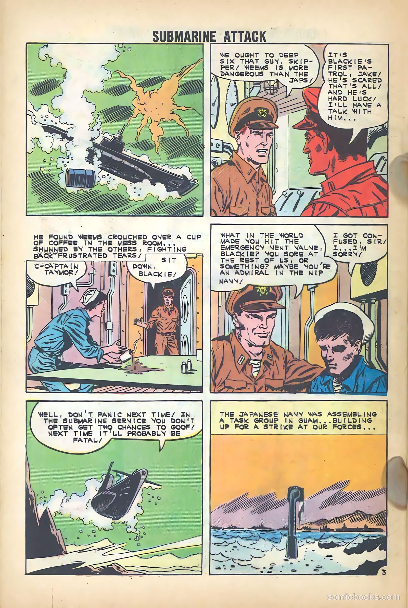 Submarine Attack #33 — page 28 of 36