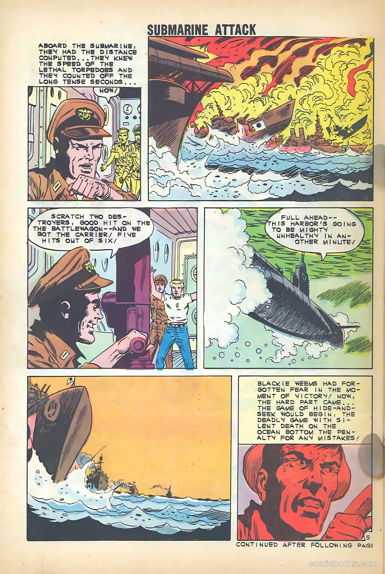 Submarine Attack #33 — page 30 of 36