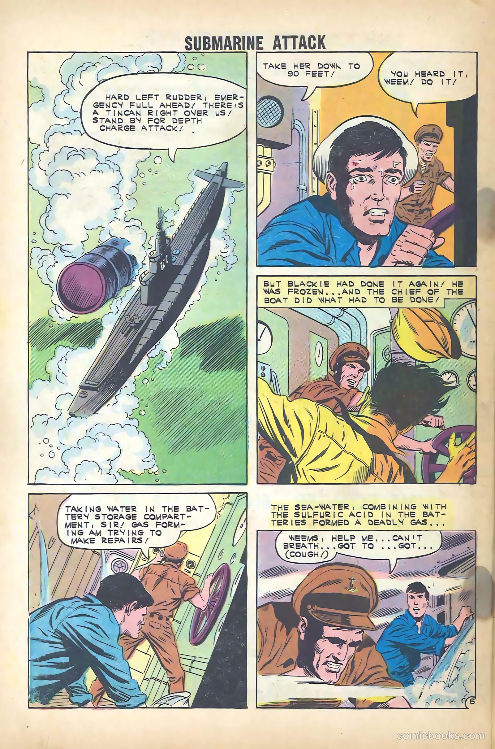 Submarine Attack #33 — page 32 of 36
