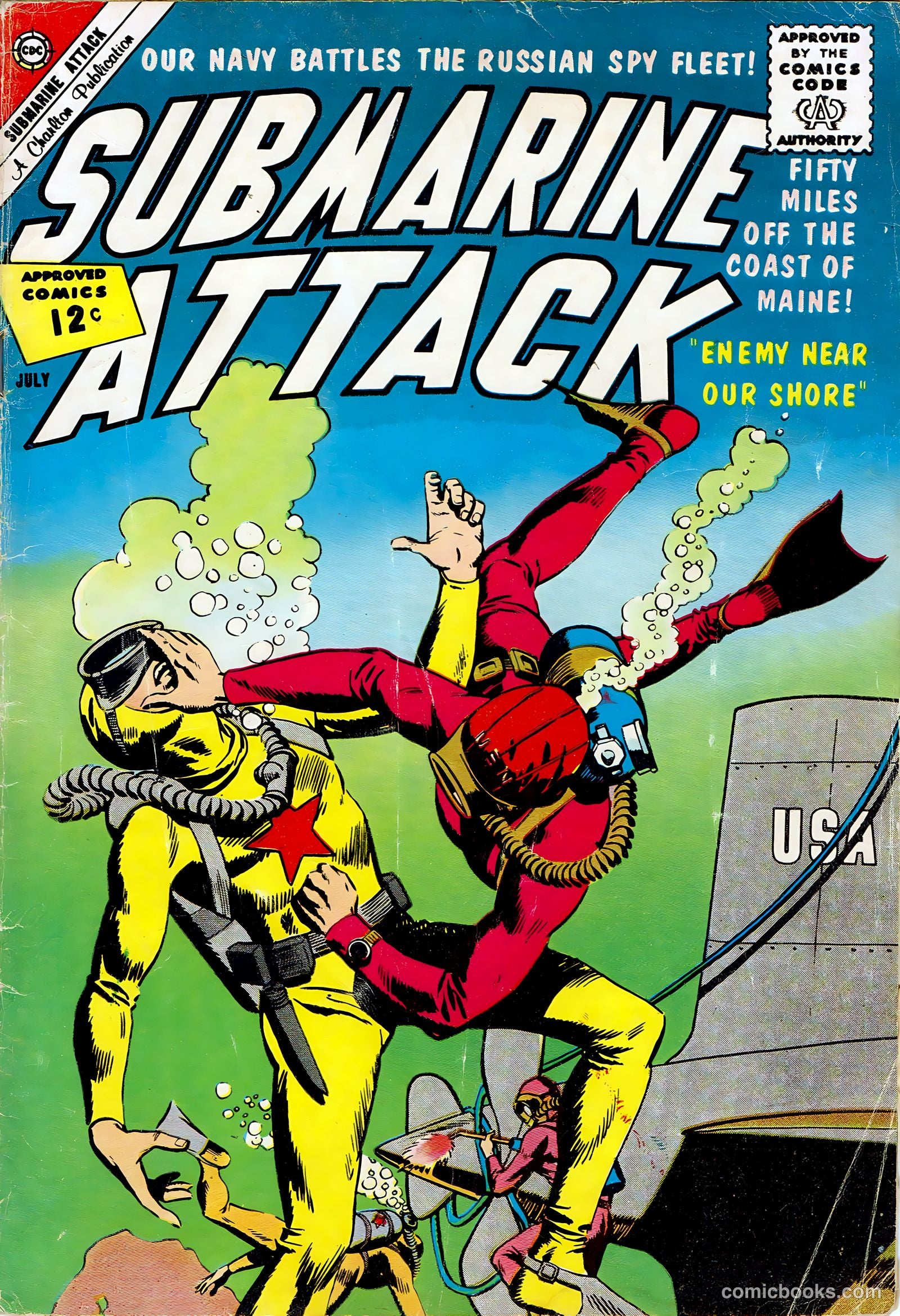 Submarine Attack #34 — page 1 of 36