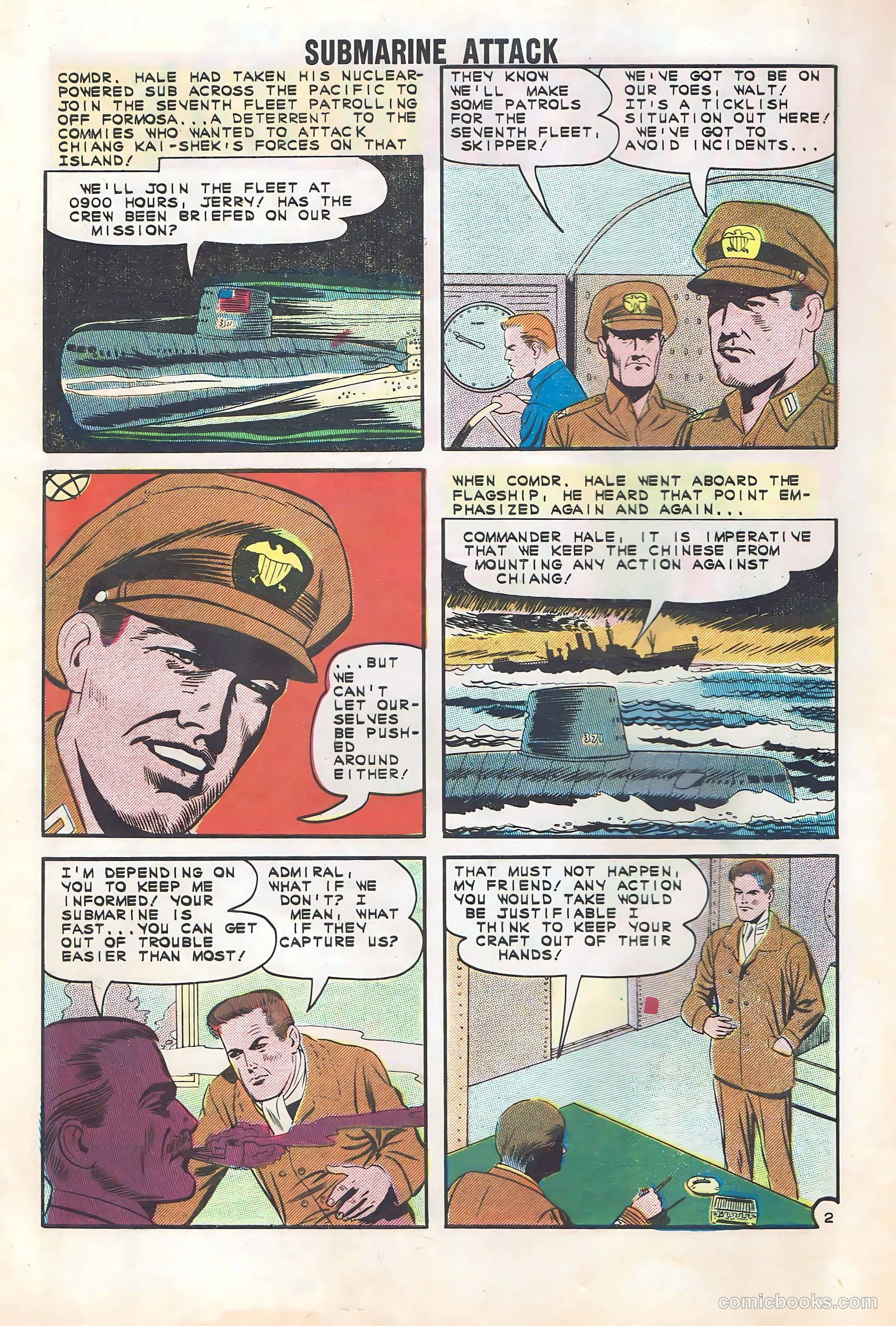Submarine Attack #34 — page 4 of 36