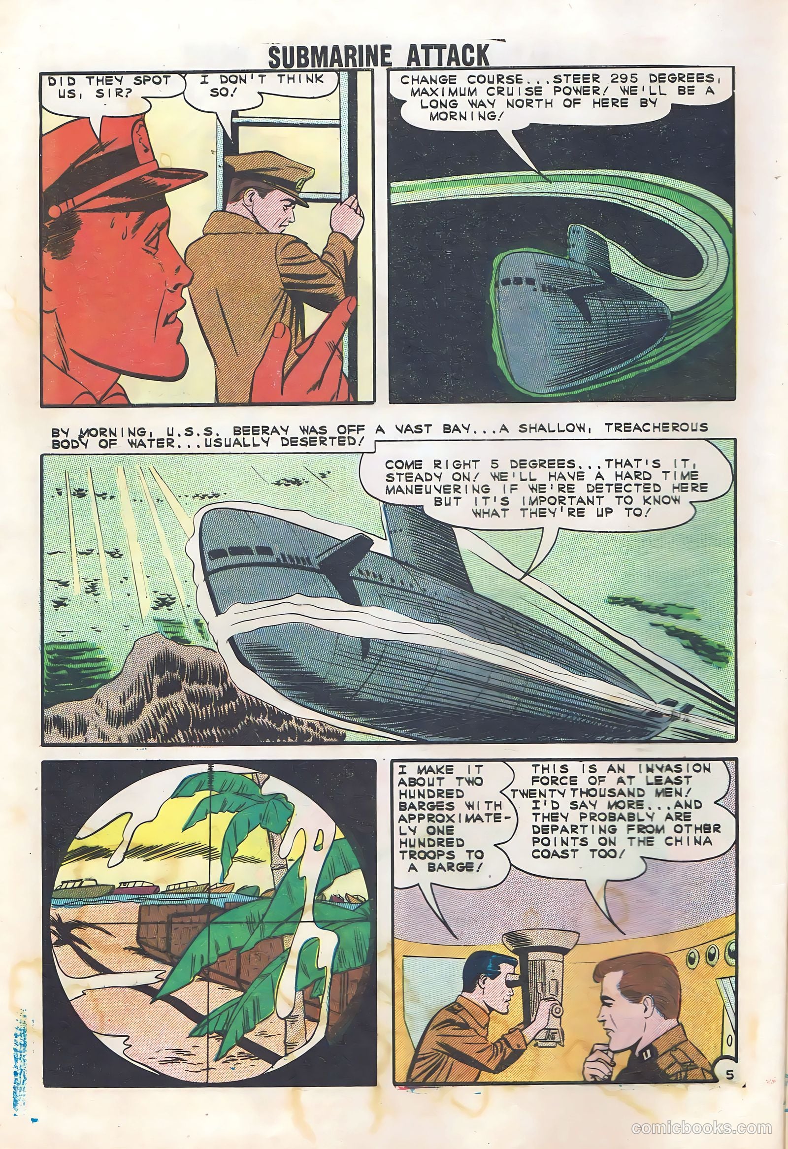 Submarine Attack #34 — page 8 of 36