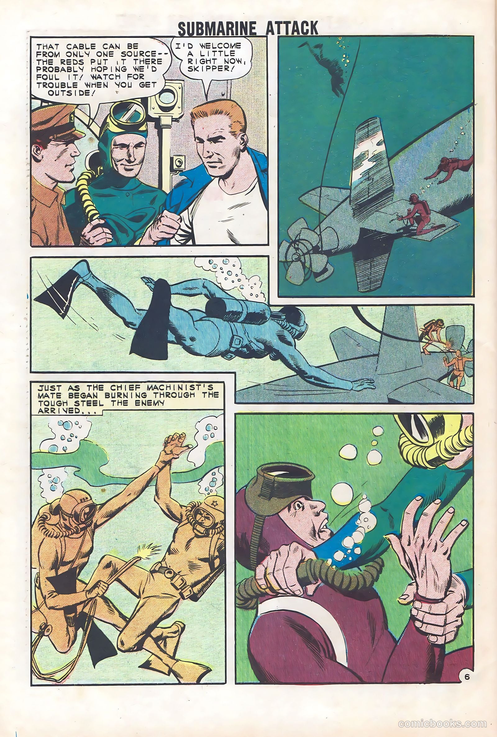 Submarine Attack #34 — page 32 of 36