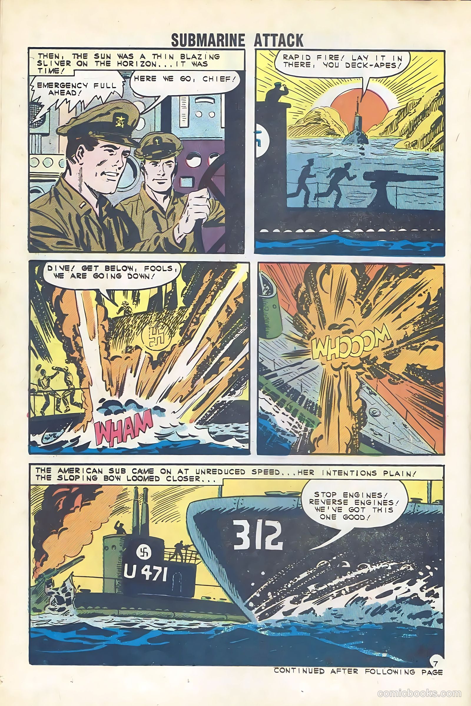 Submarine Attack #35 — page 14 of 36