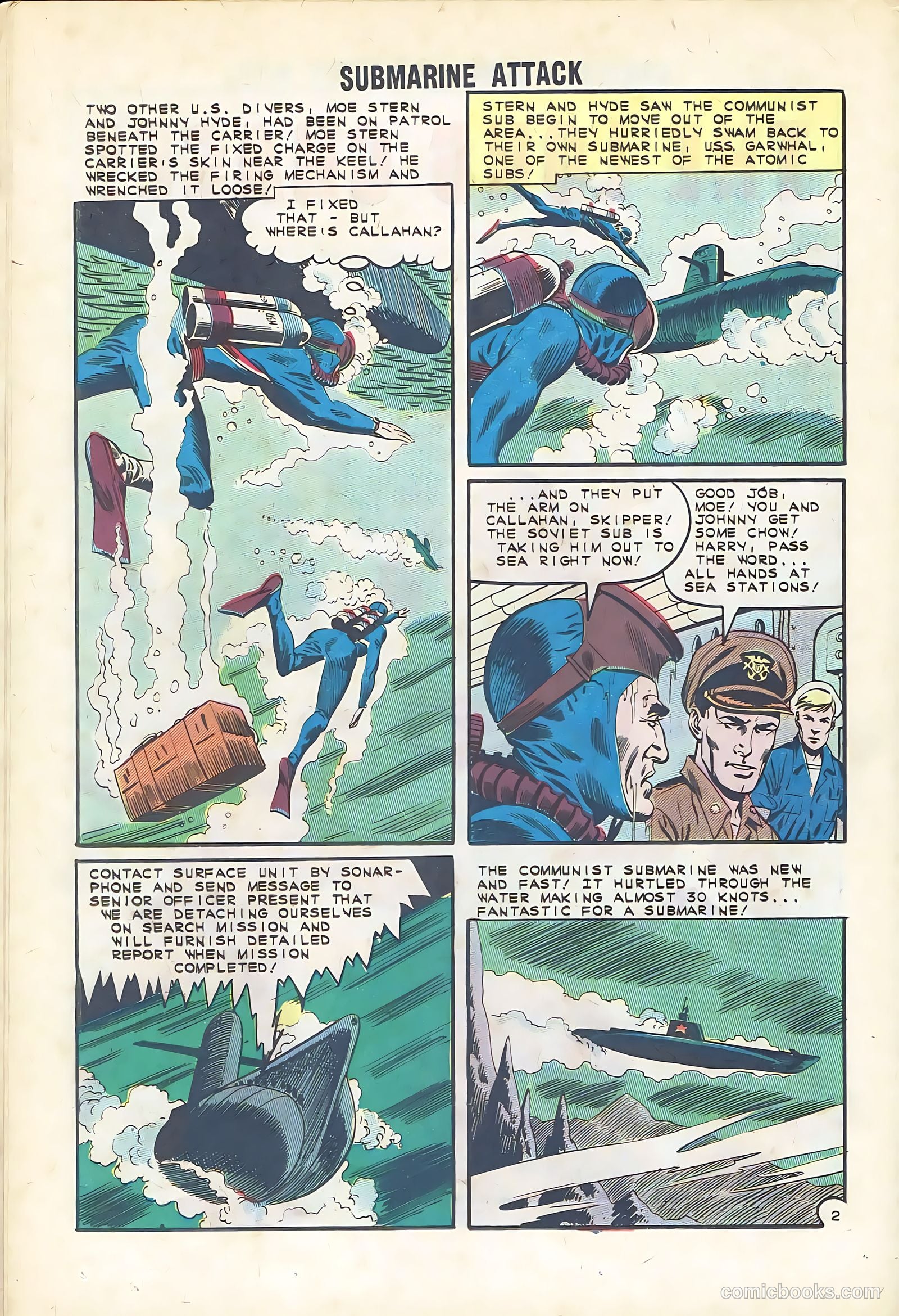 Submarine Attack #35 — page 26 of 36