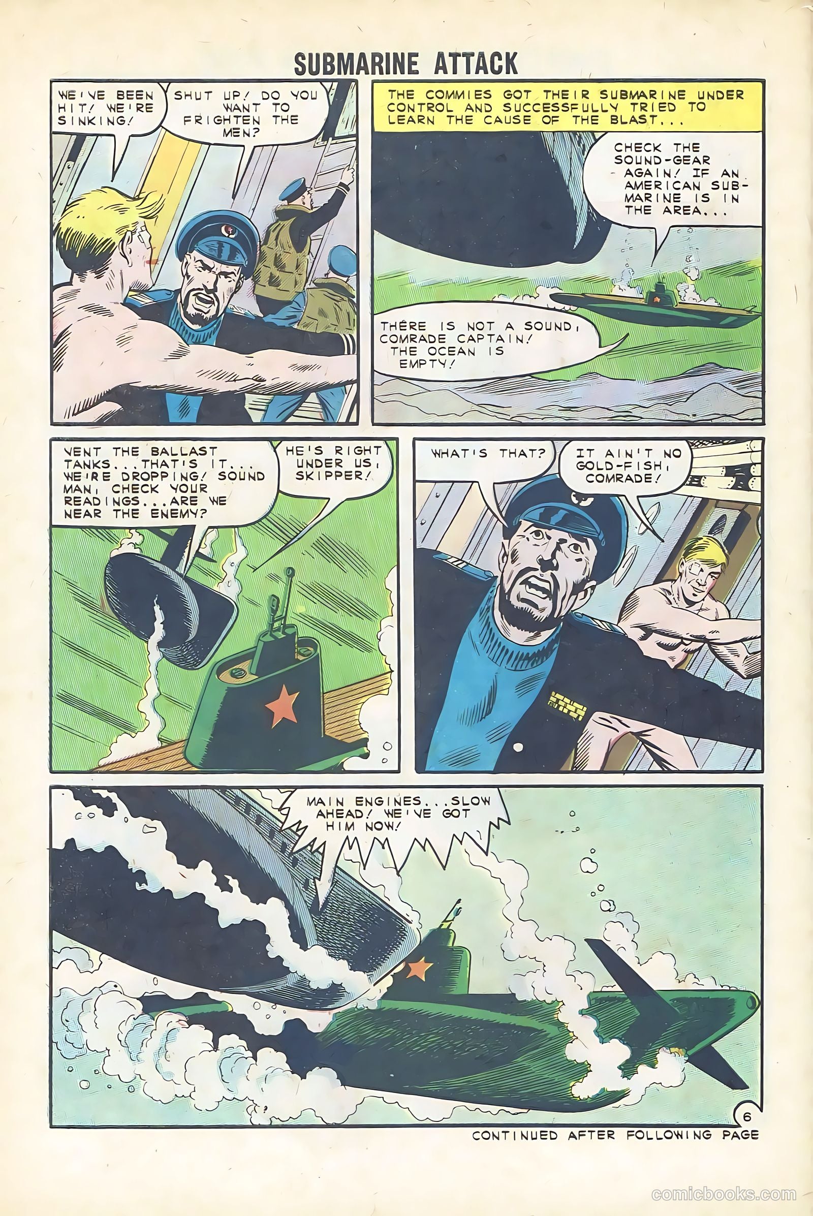 Submarine Attack #35 — page 30 of 36
