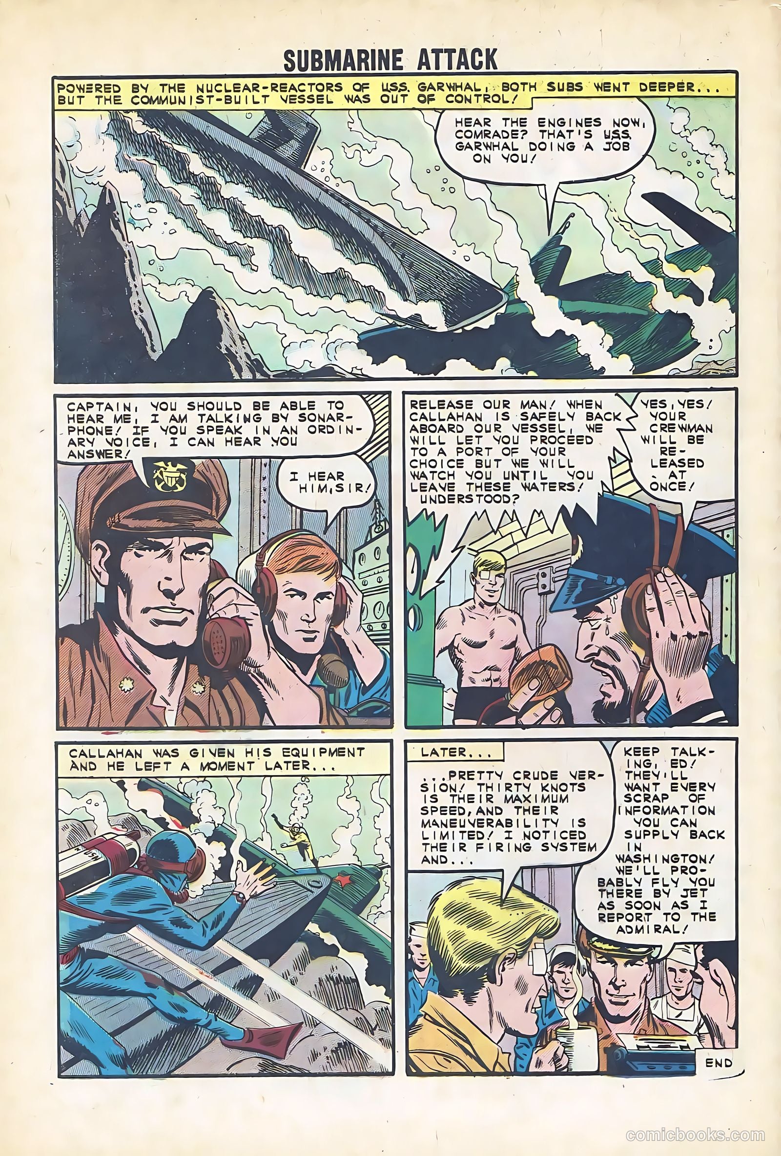 Submarine Attack #35 — page 32 of 36