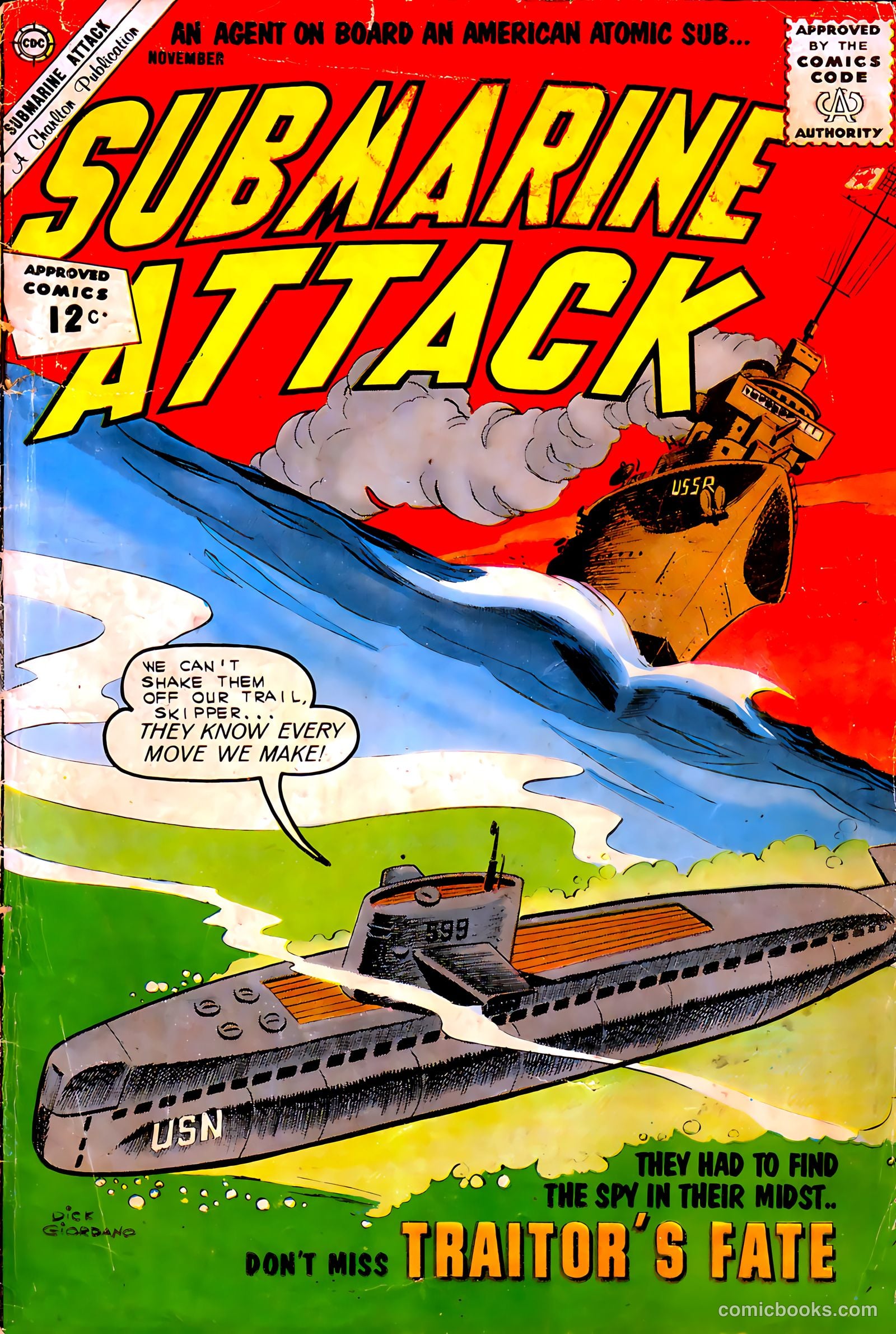 Submarine Attack #36 — page 1 of 36