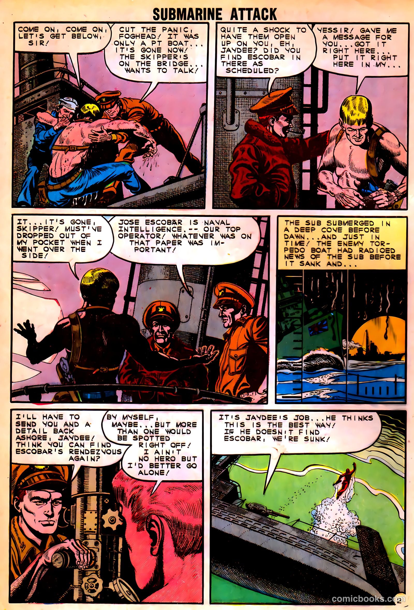 Submarine Attack #36 — page 4 of 36