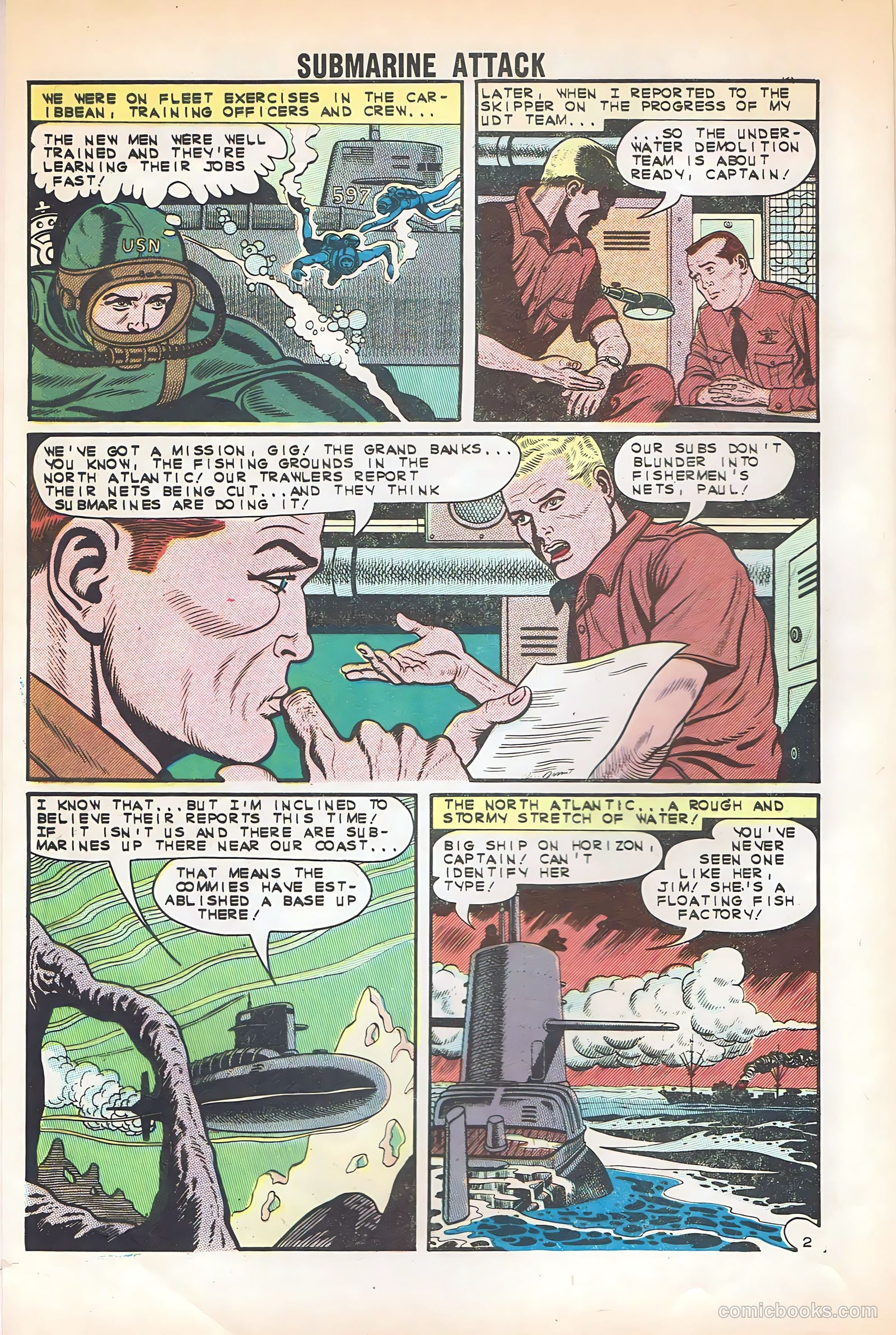 Submarine Attack #38 — page 4 of 36